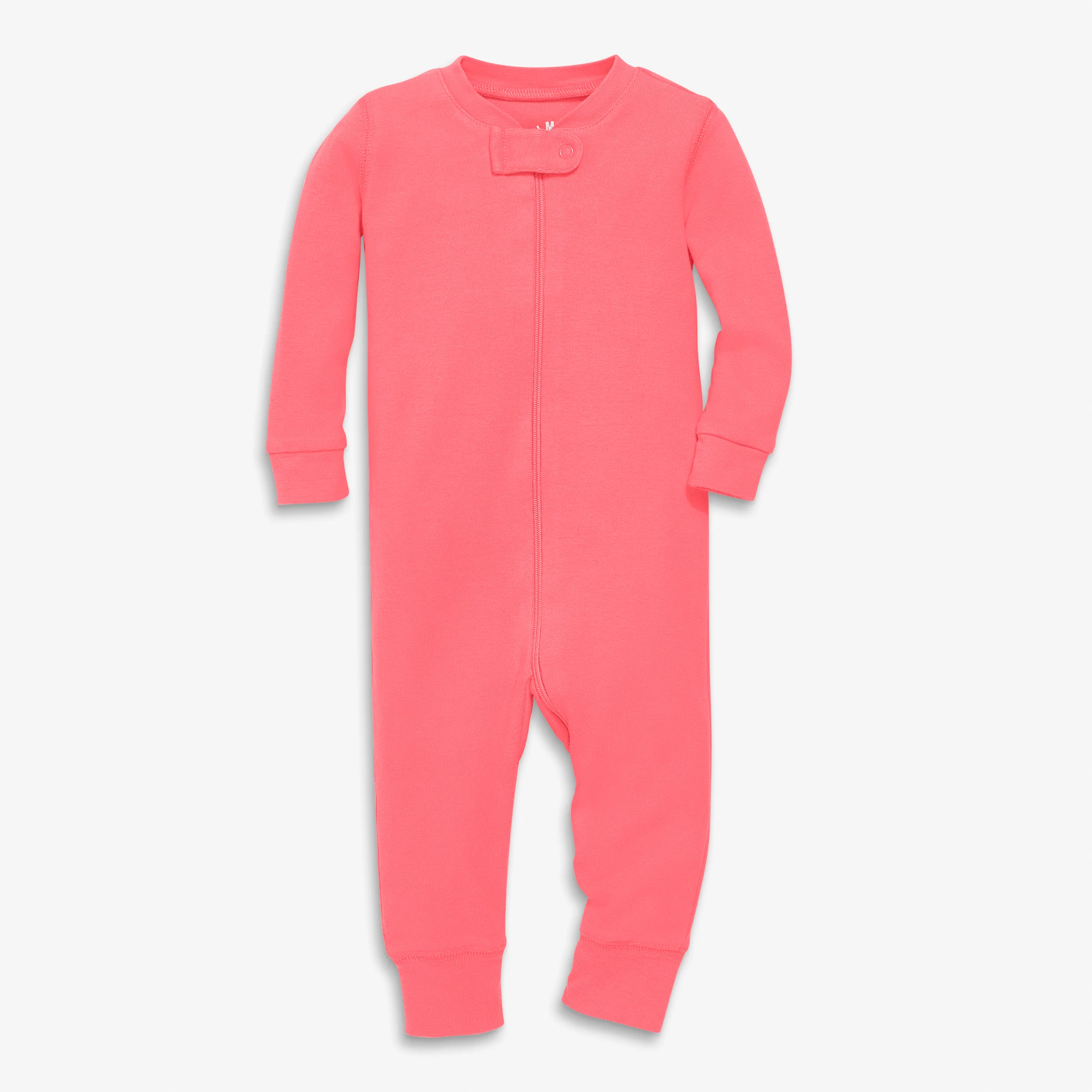 Baby organic zip romper