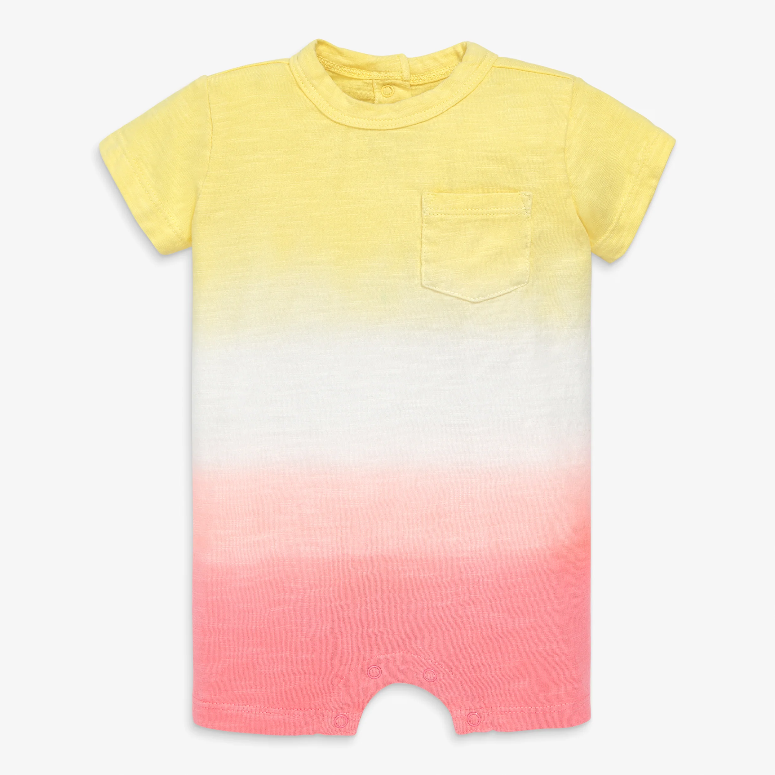 Baby pocket shortie in dip-dye