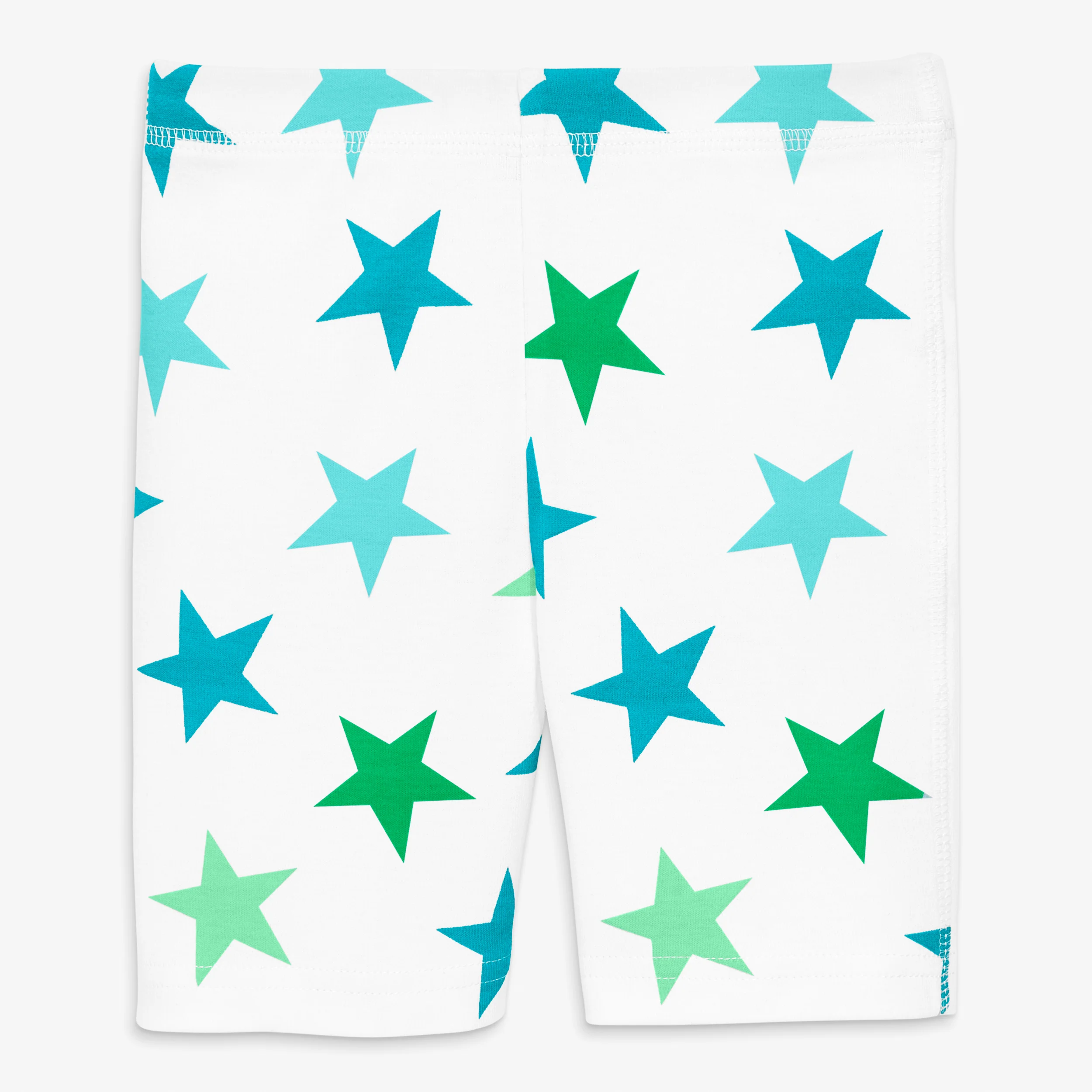 Kids organic pj short in cutout star