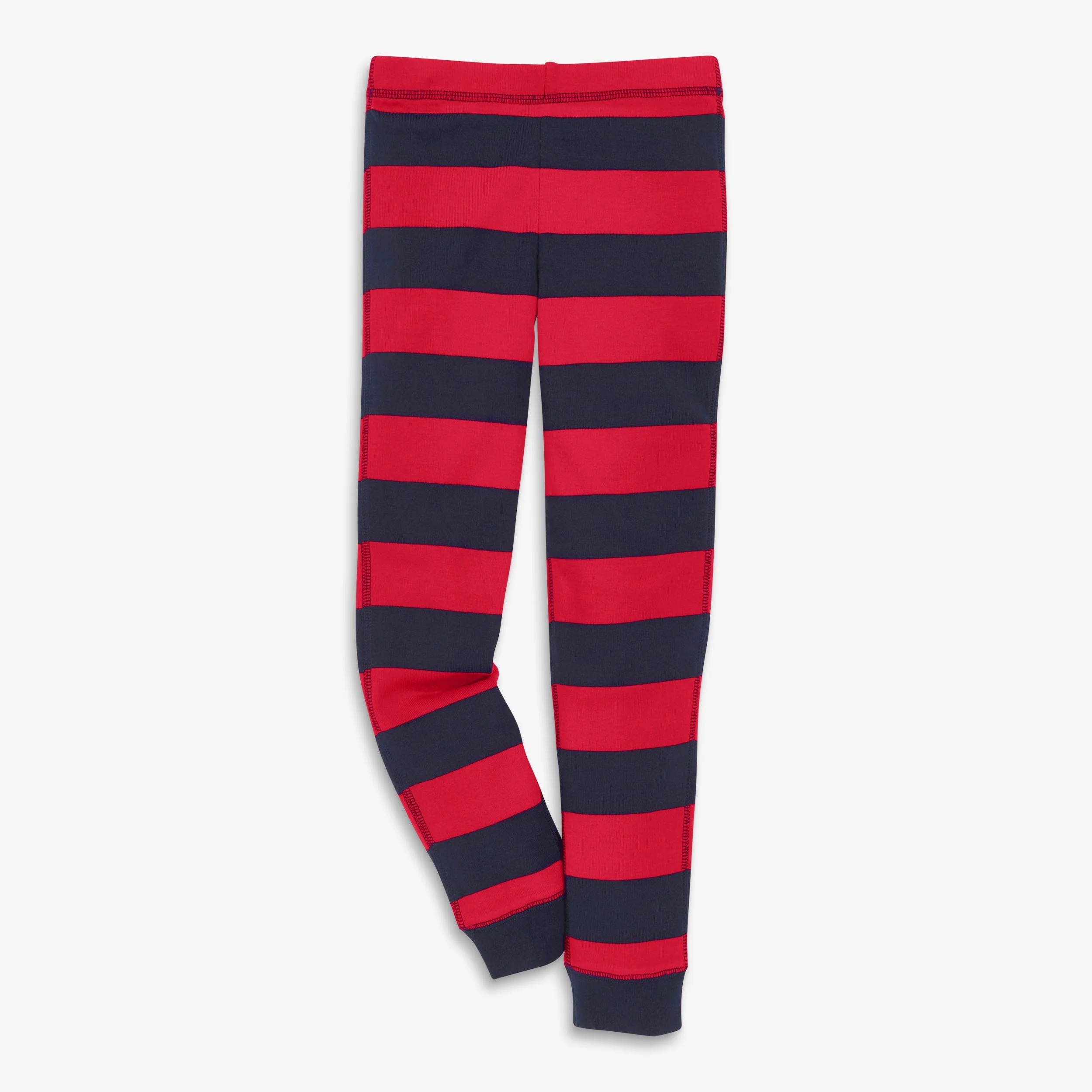 Kids organic pj pant in bold stripe