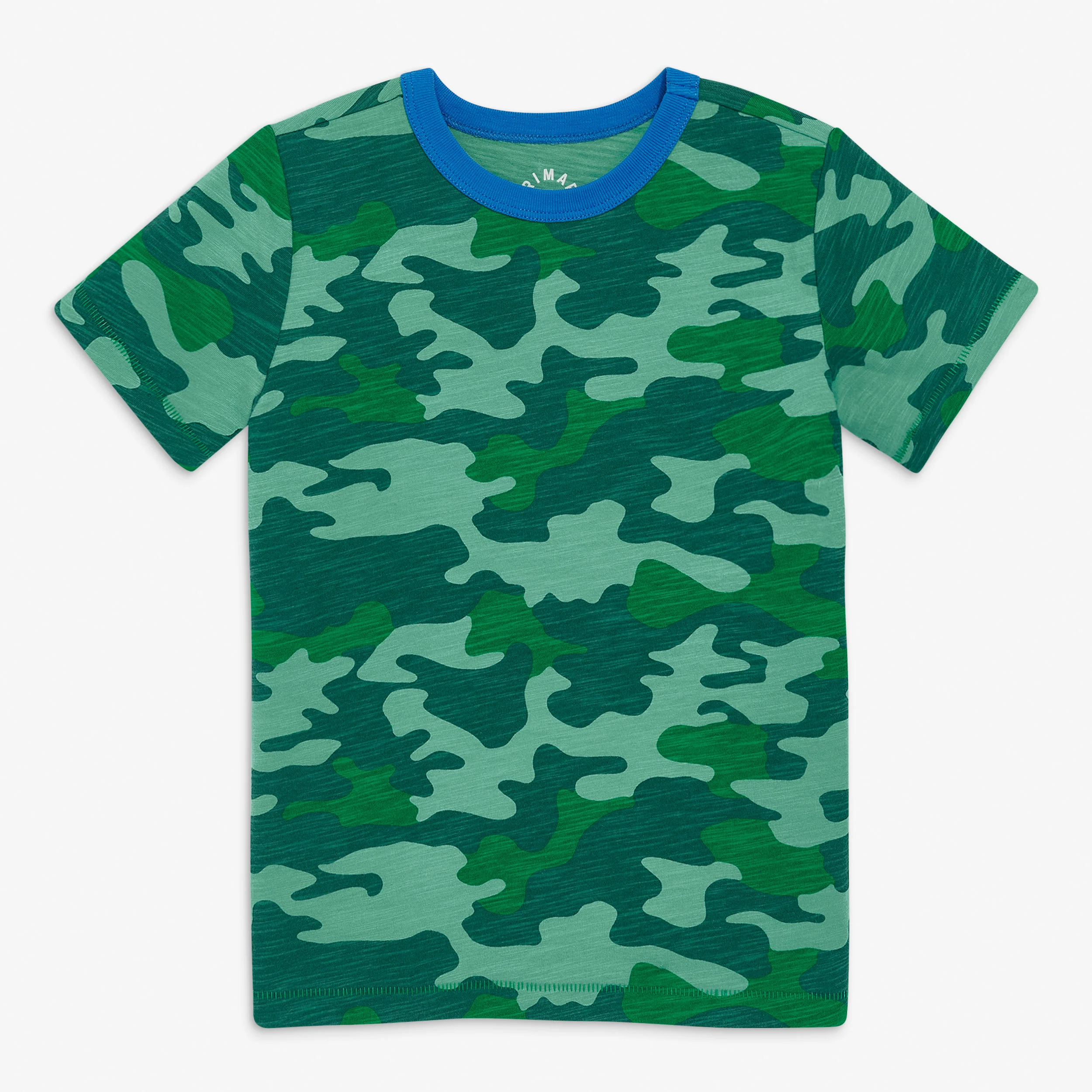 Kids short sleeve tee in camo
