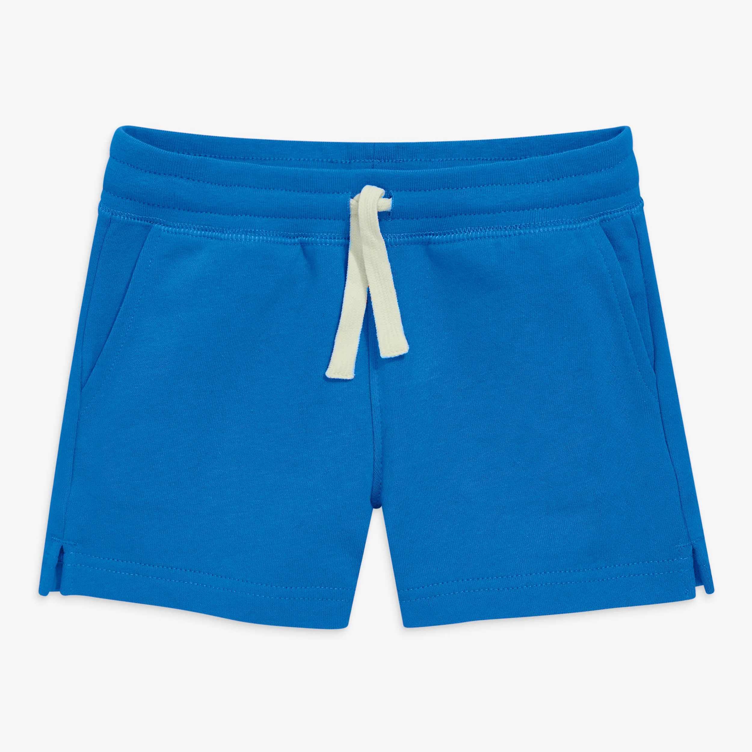 Kids track short in seasonal colors