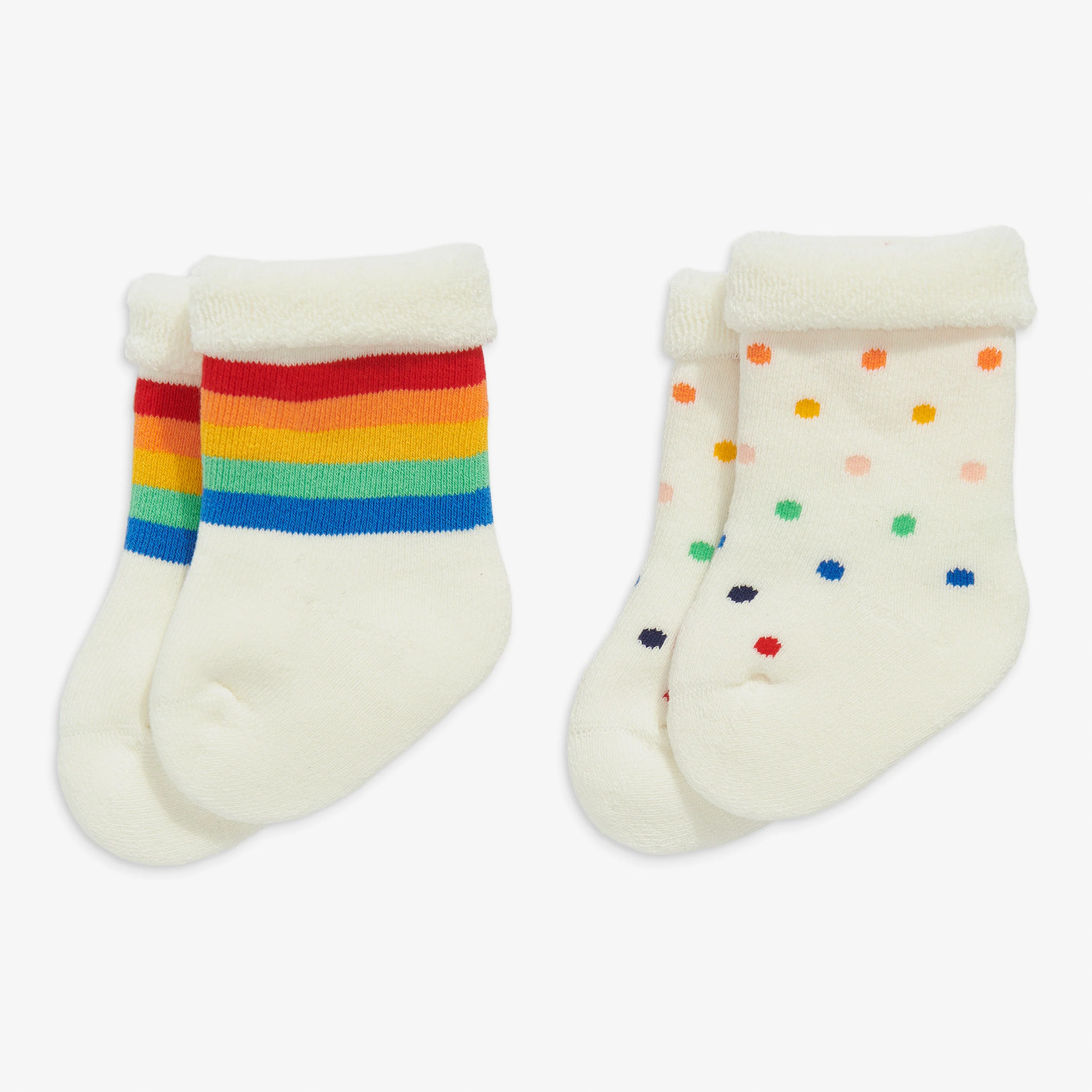 Baby's first sock sunburst 2-packs(0-6m)
