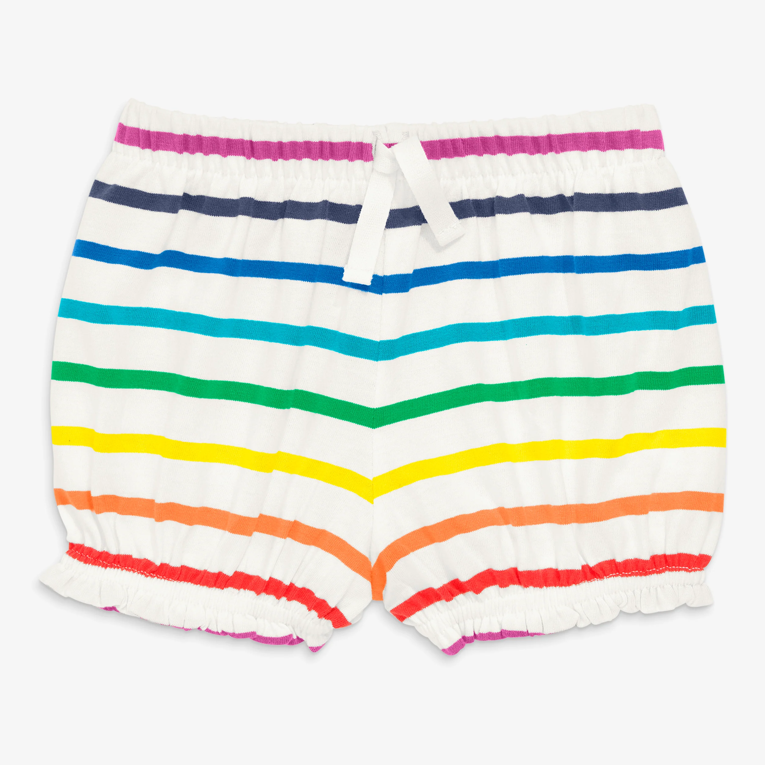 Baby bloomer in rainbow stripe