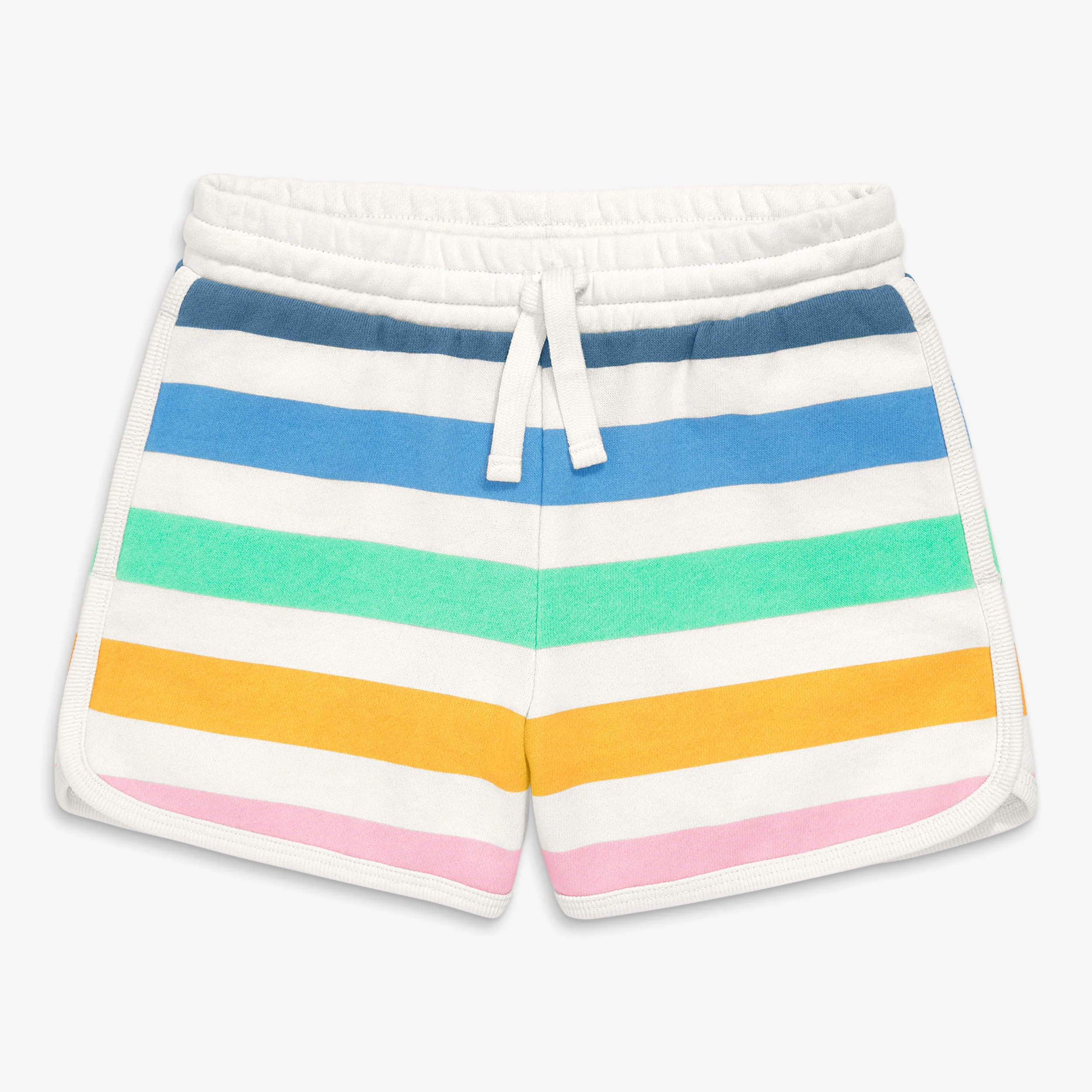 Kids recess short in candy stripe