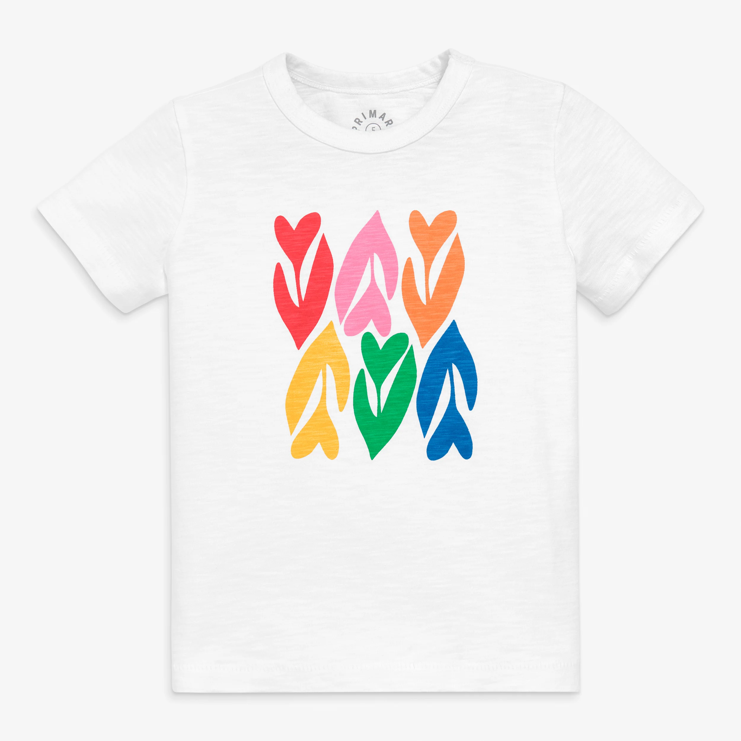 Kids rainbow tulip tee