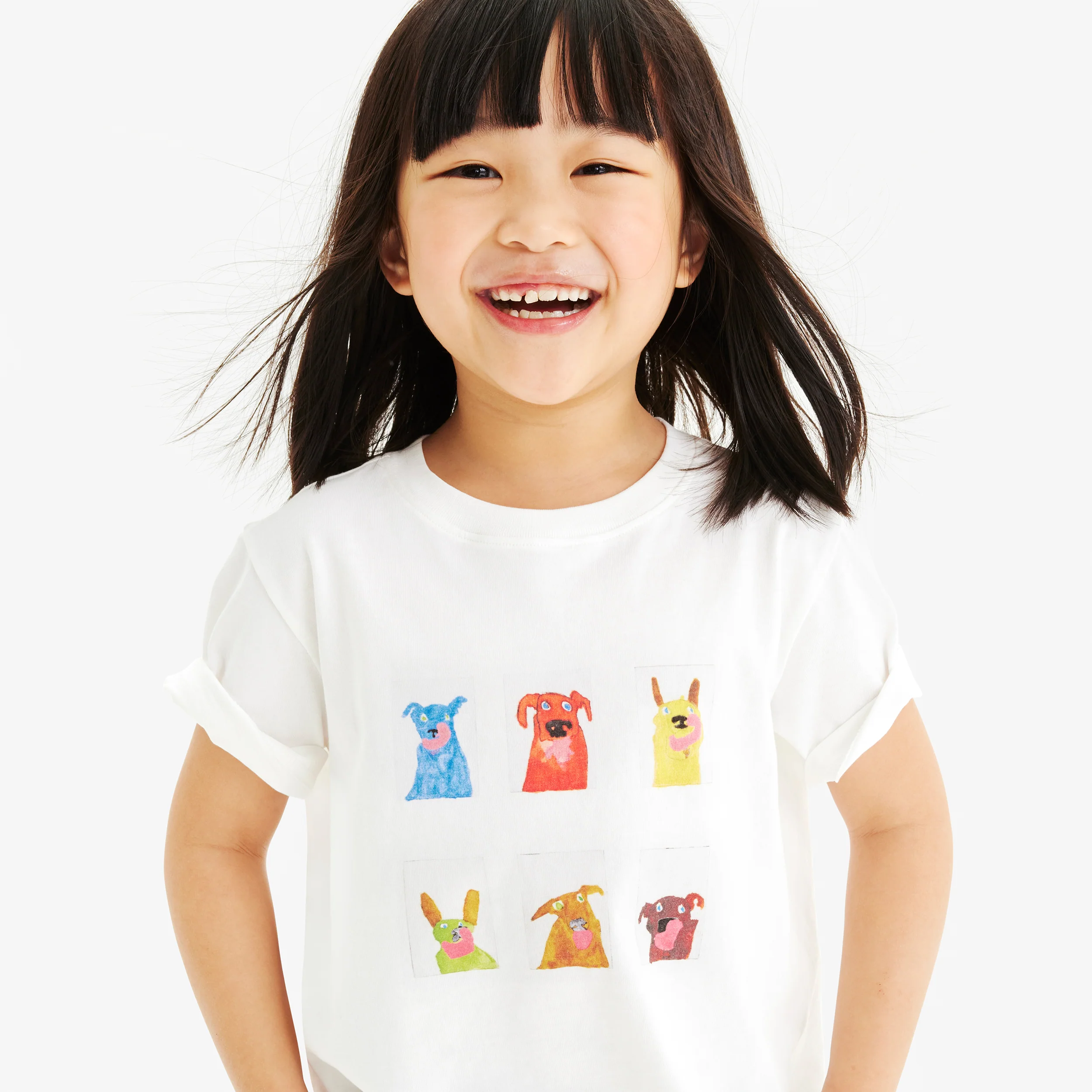 Kids art tee