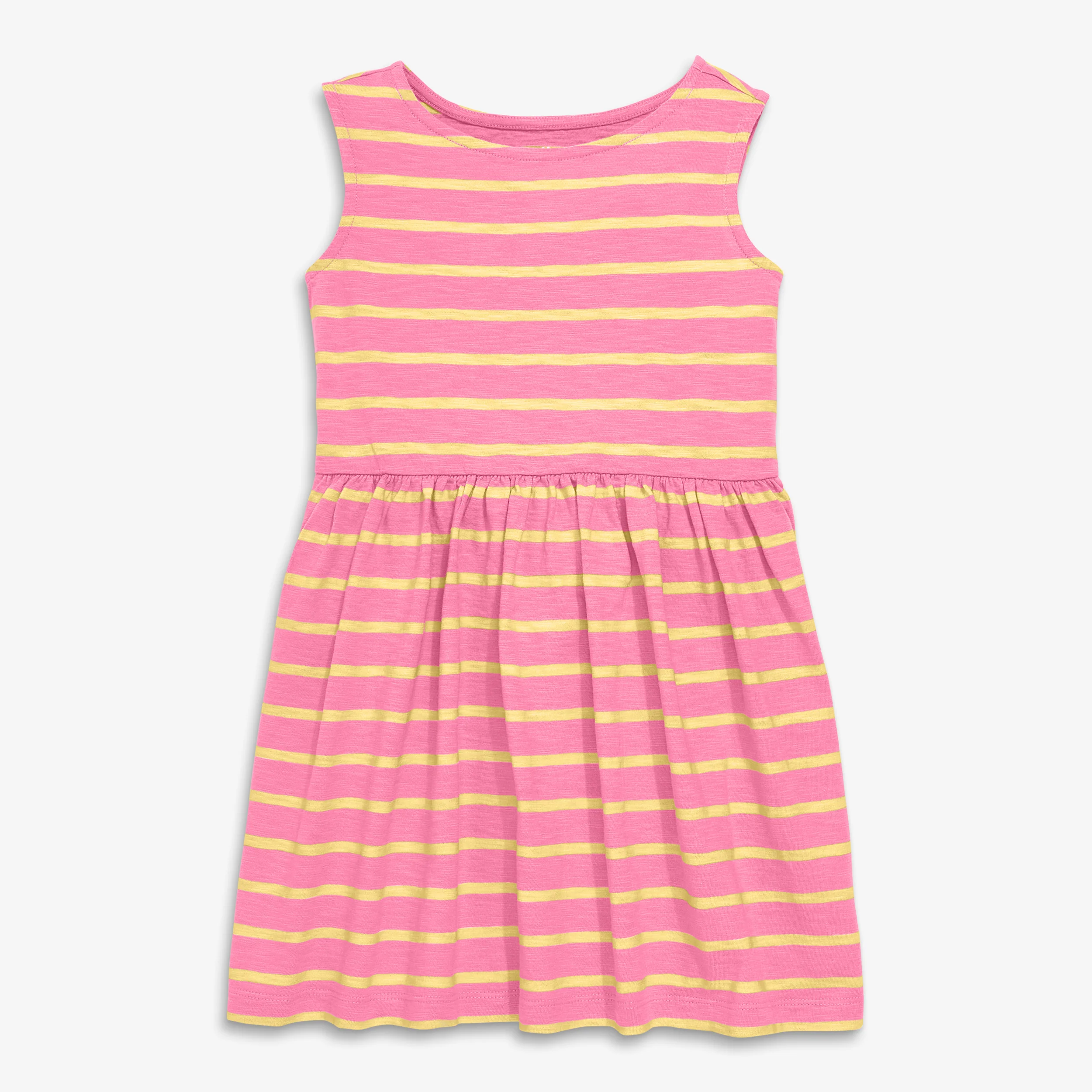 Kids recess dress in stripe