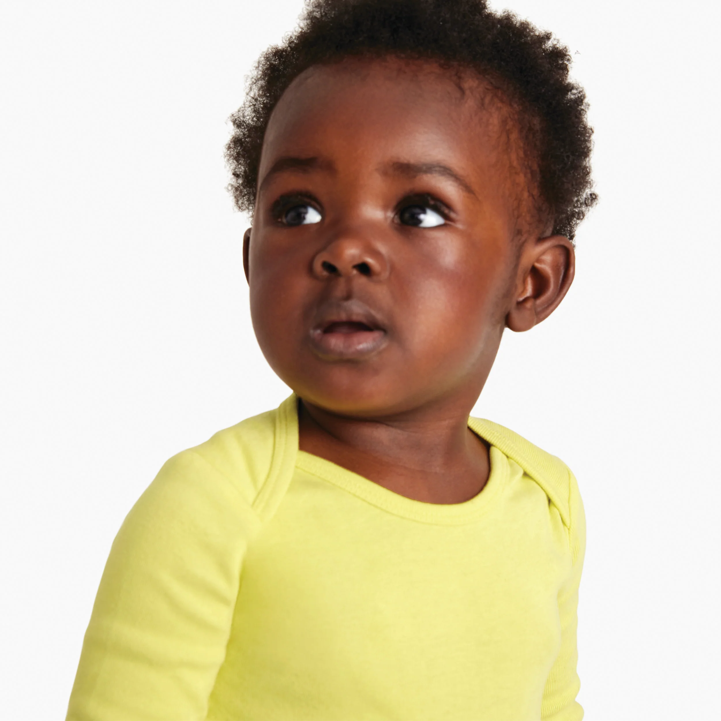 Organic long sleeve babysuit