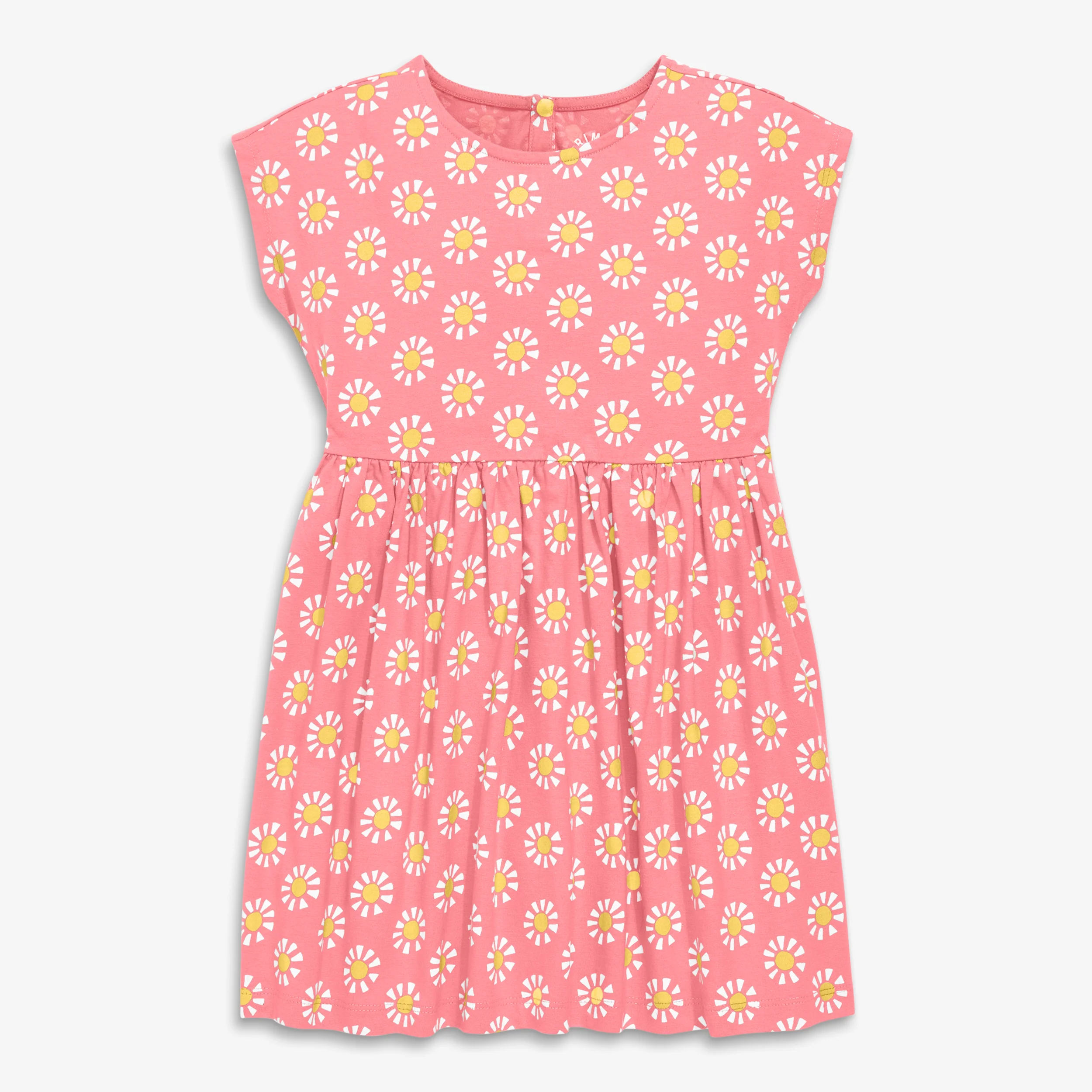 Kids backyard dress in cutout suns