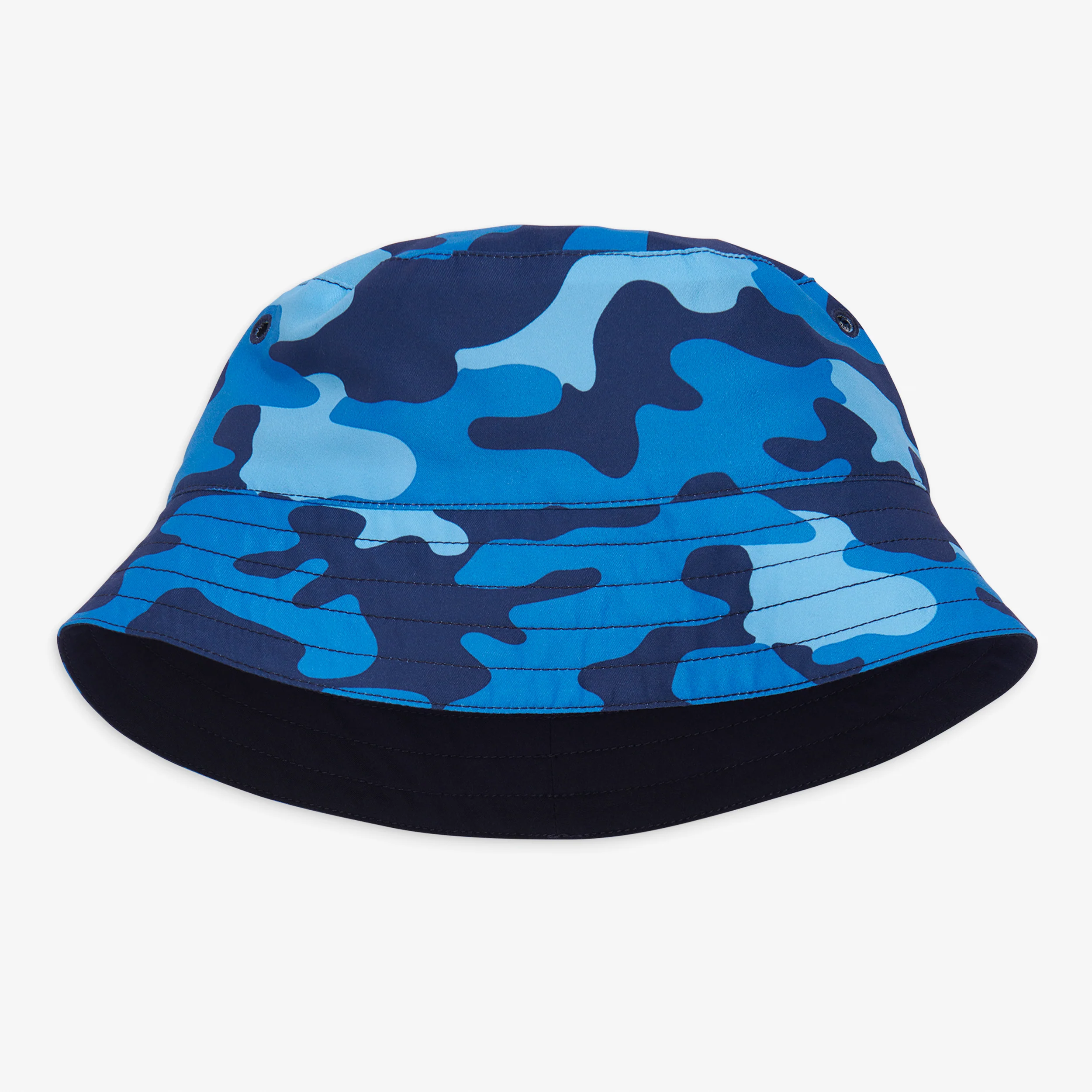 Kids reversible sun hat in camo