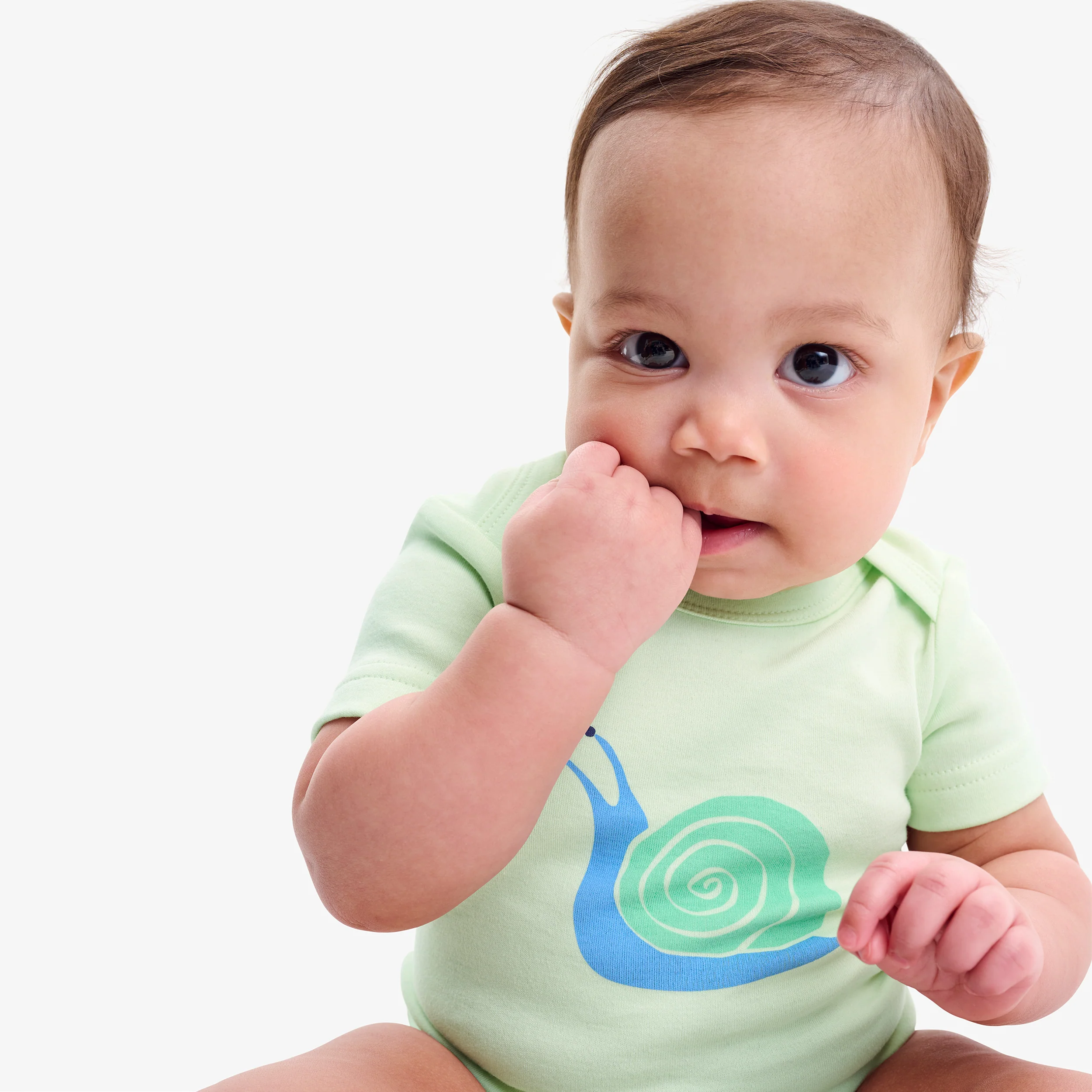 Organic short sleeve snail babysuit 1 19082-organic-short-sleeve-snail-babysuit-1.webp