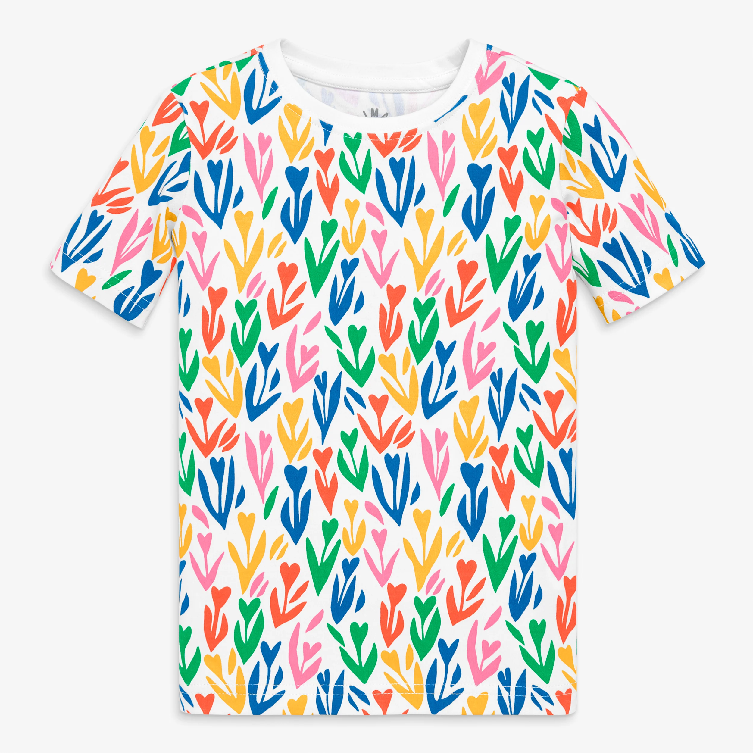 19209-kids-organic-short-sleeve-pj-top-in-rainbow-tulip-fields-1.webp