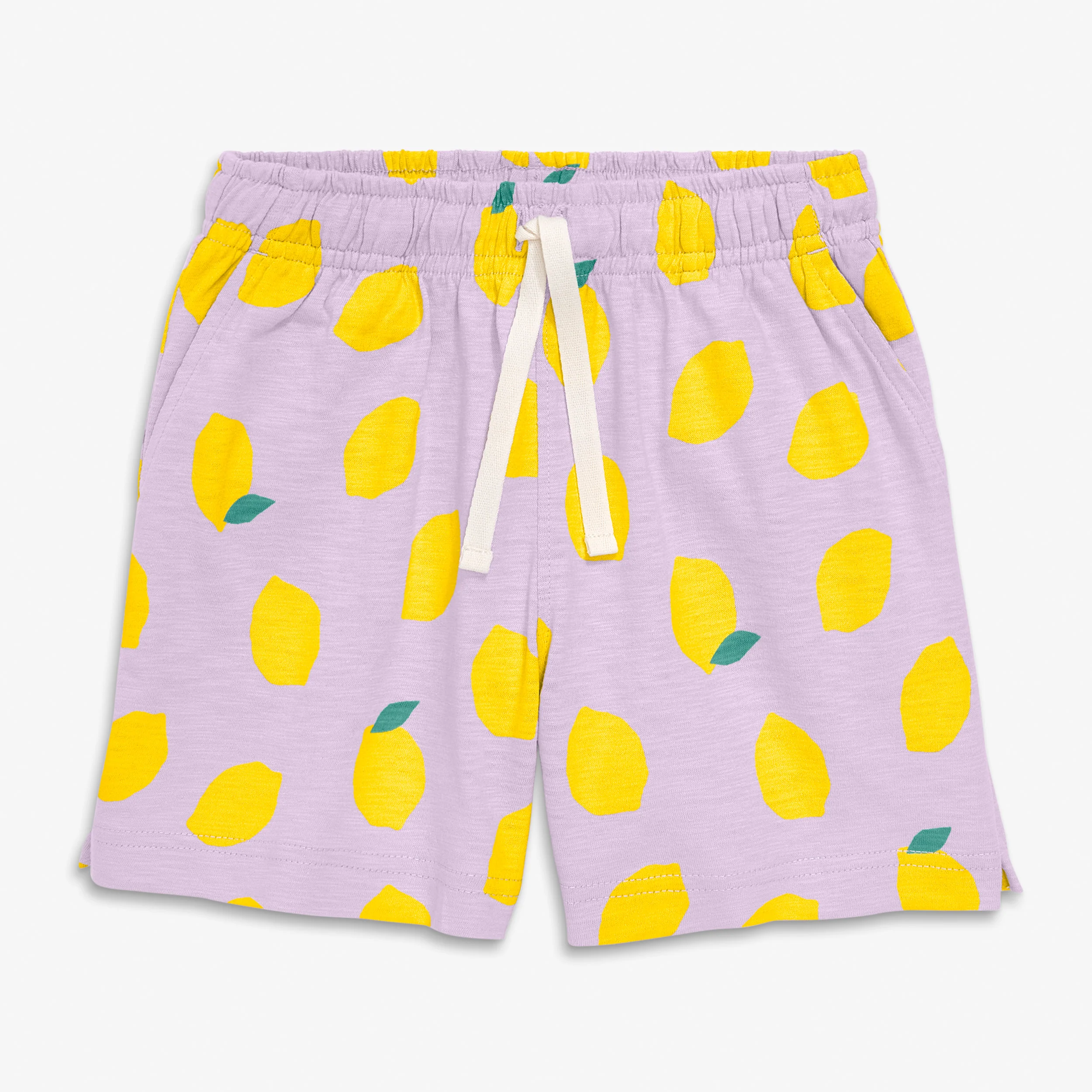 Kids park short in lemon squeeze