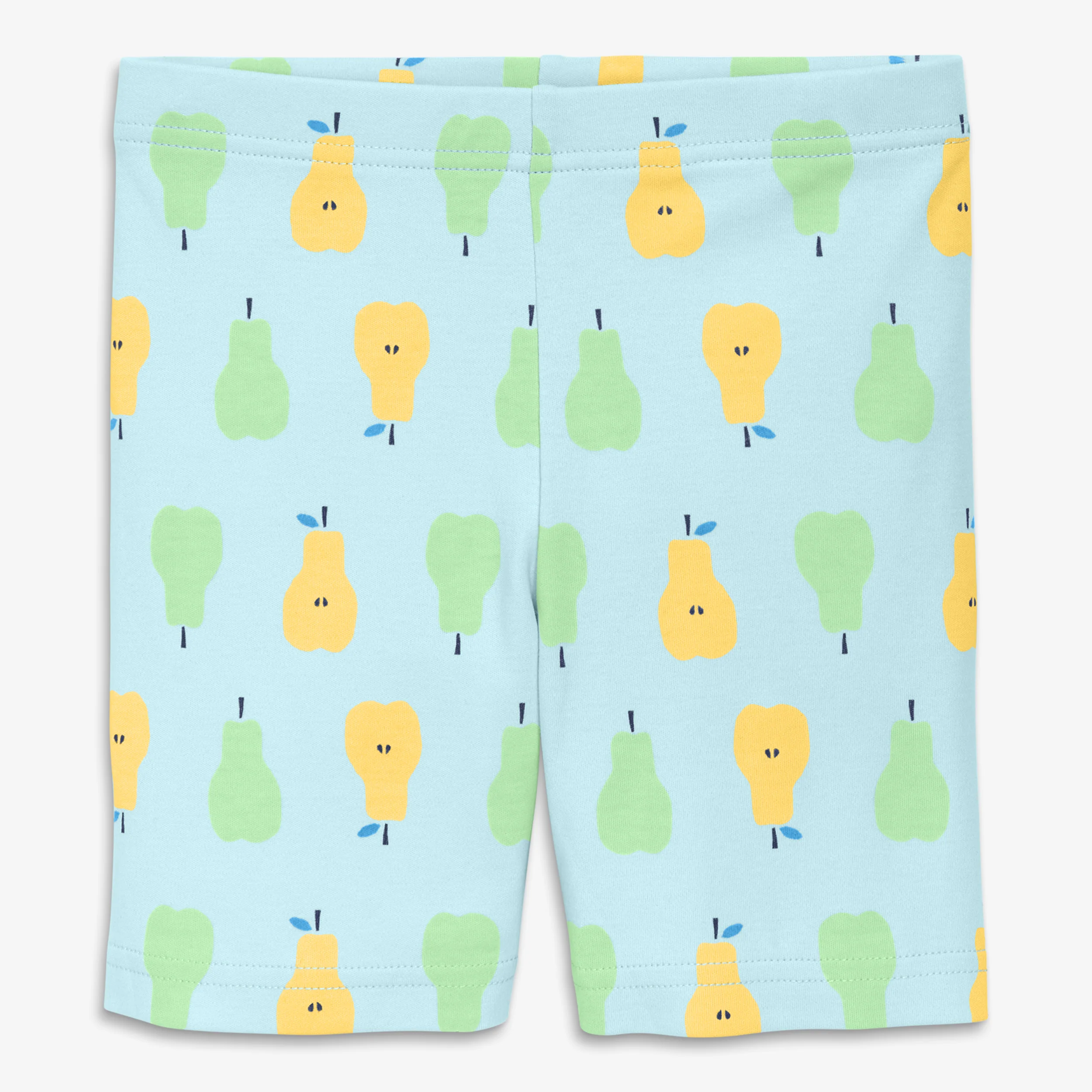 Kids organic PJ short in cutout pears