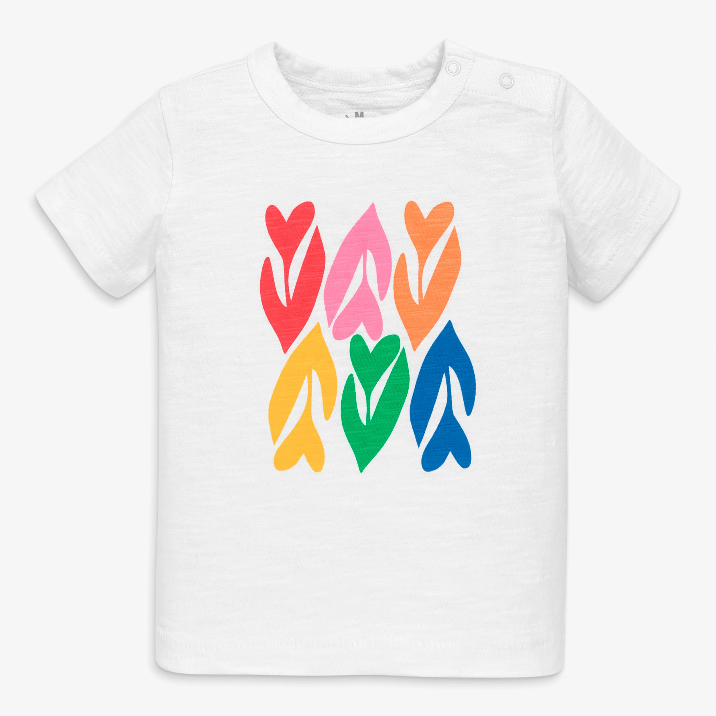 Baby rainbow tulip tee