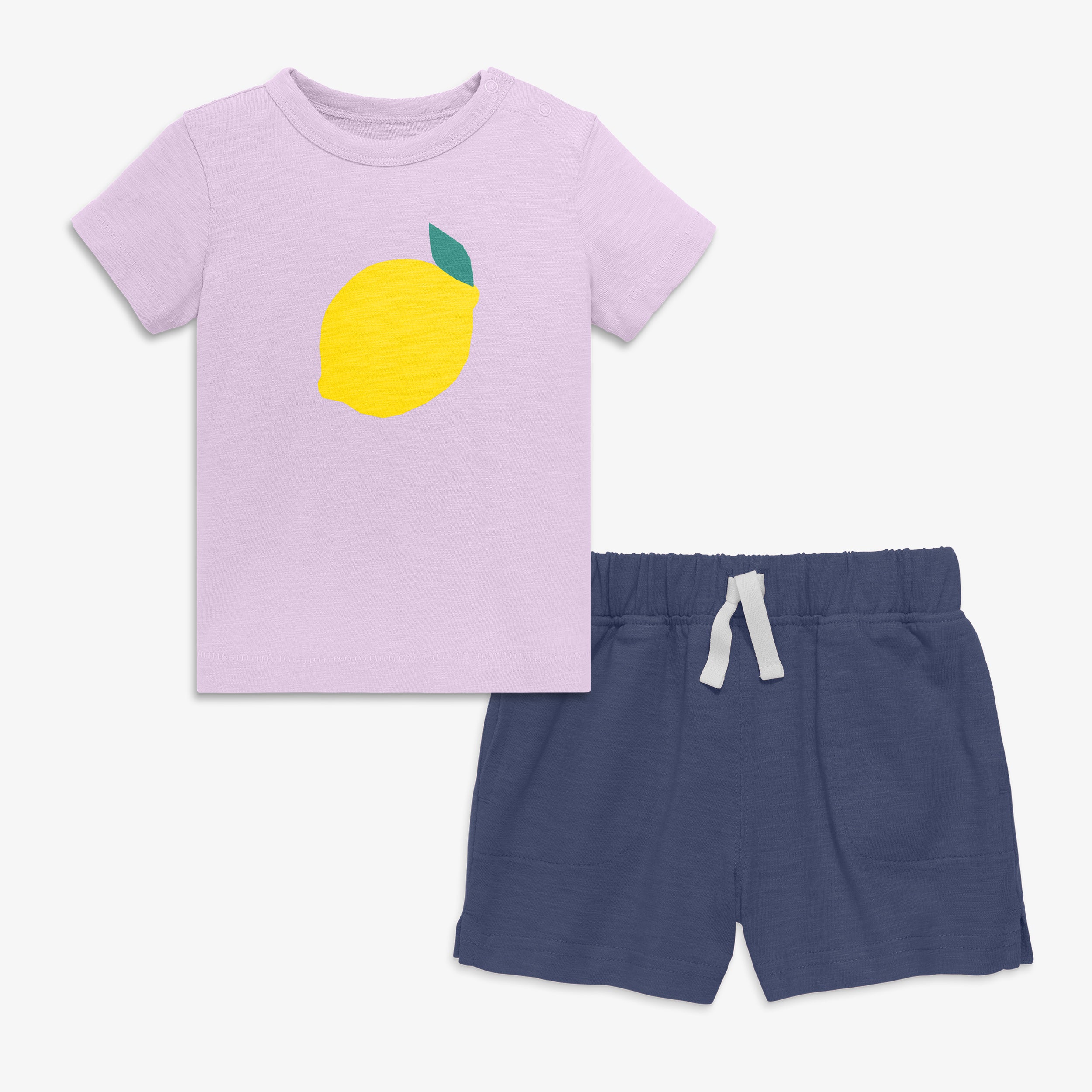 Baby lemon tee set