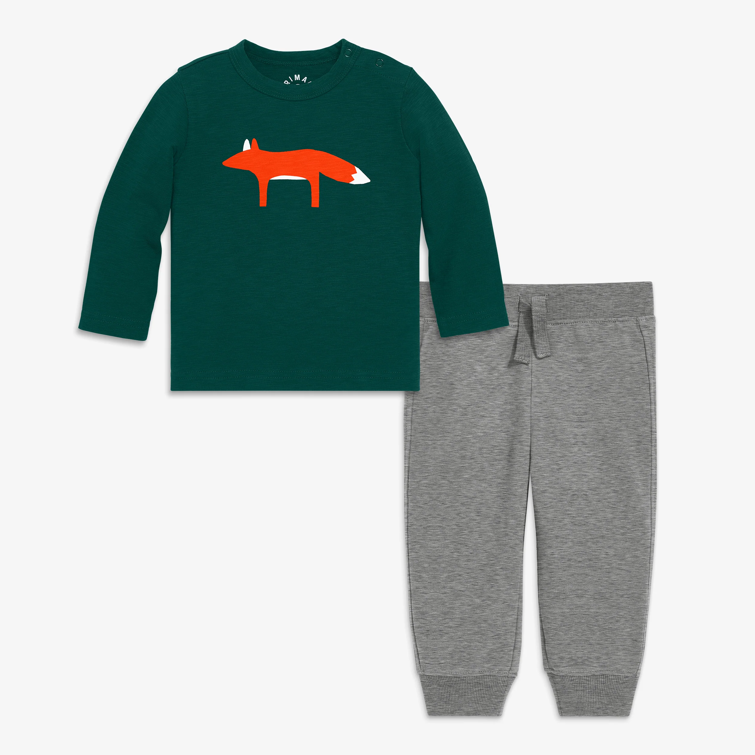 Baby fox tee & jogger set
