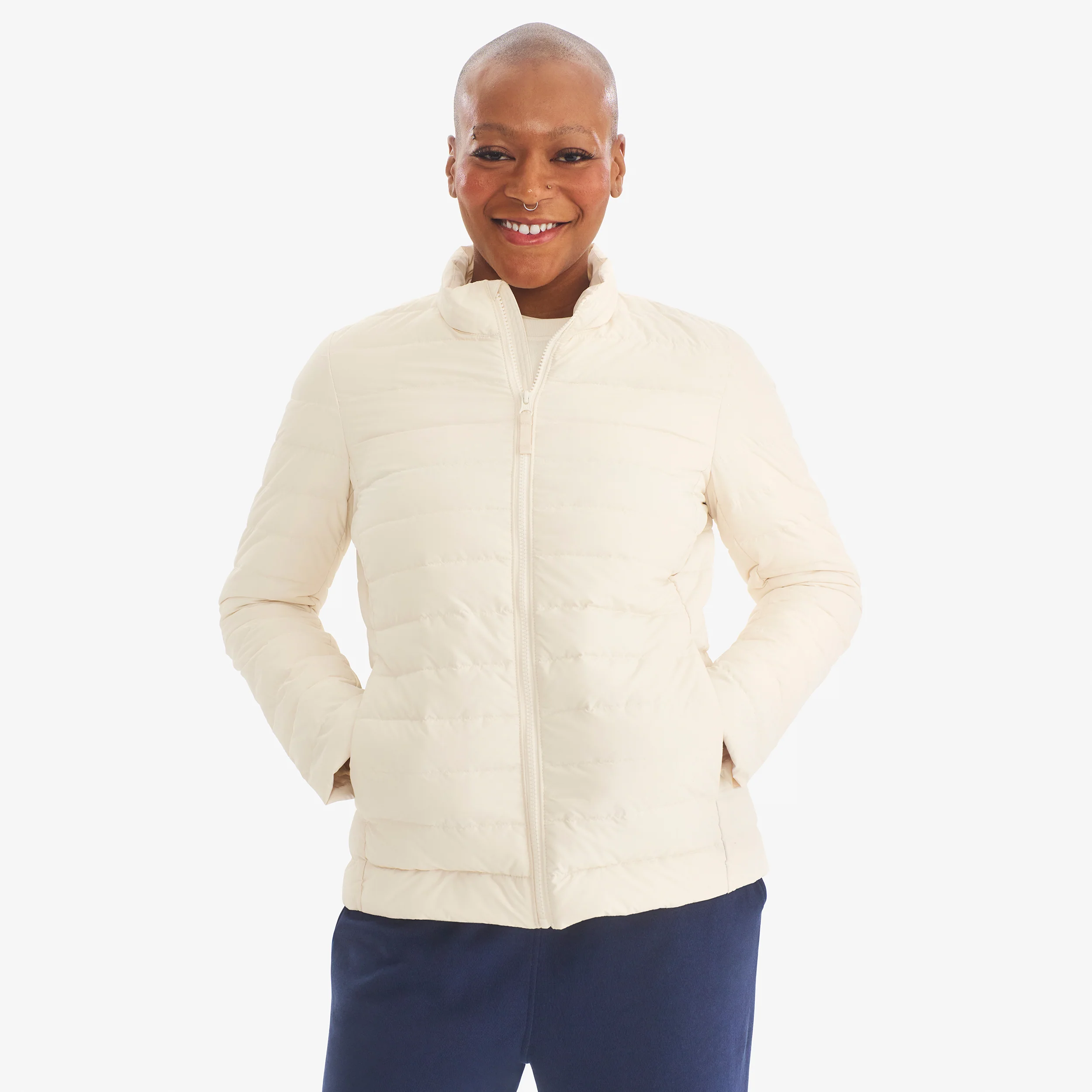 Adult lightweight puffer jacket (women's fit)
