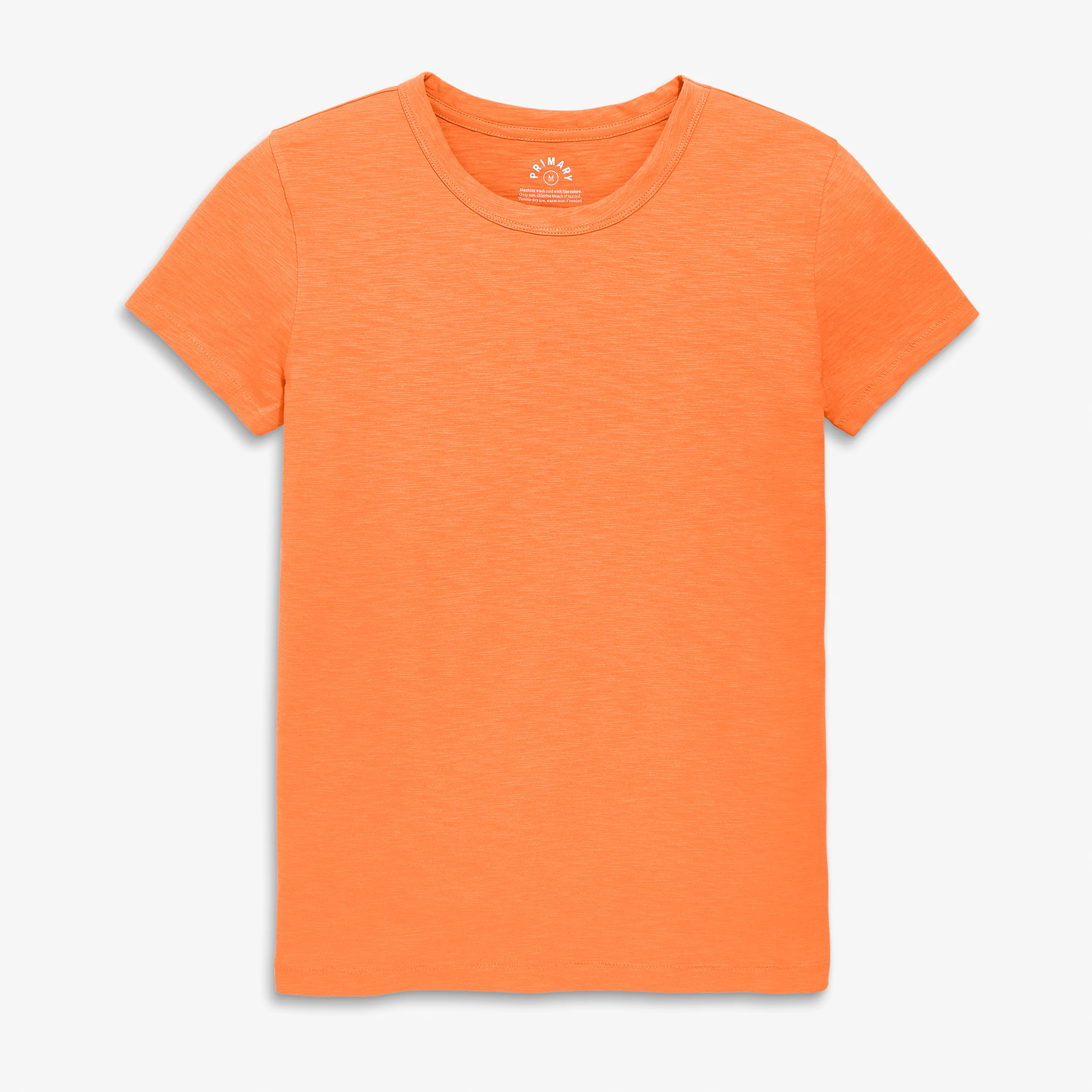 Adult classic slub crewneck tee (women's fit)