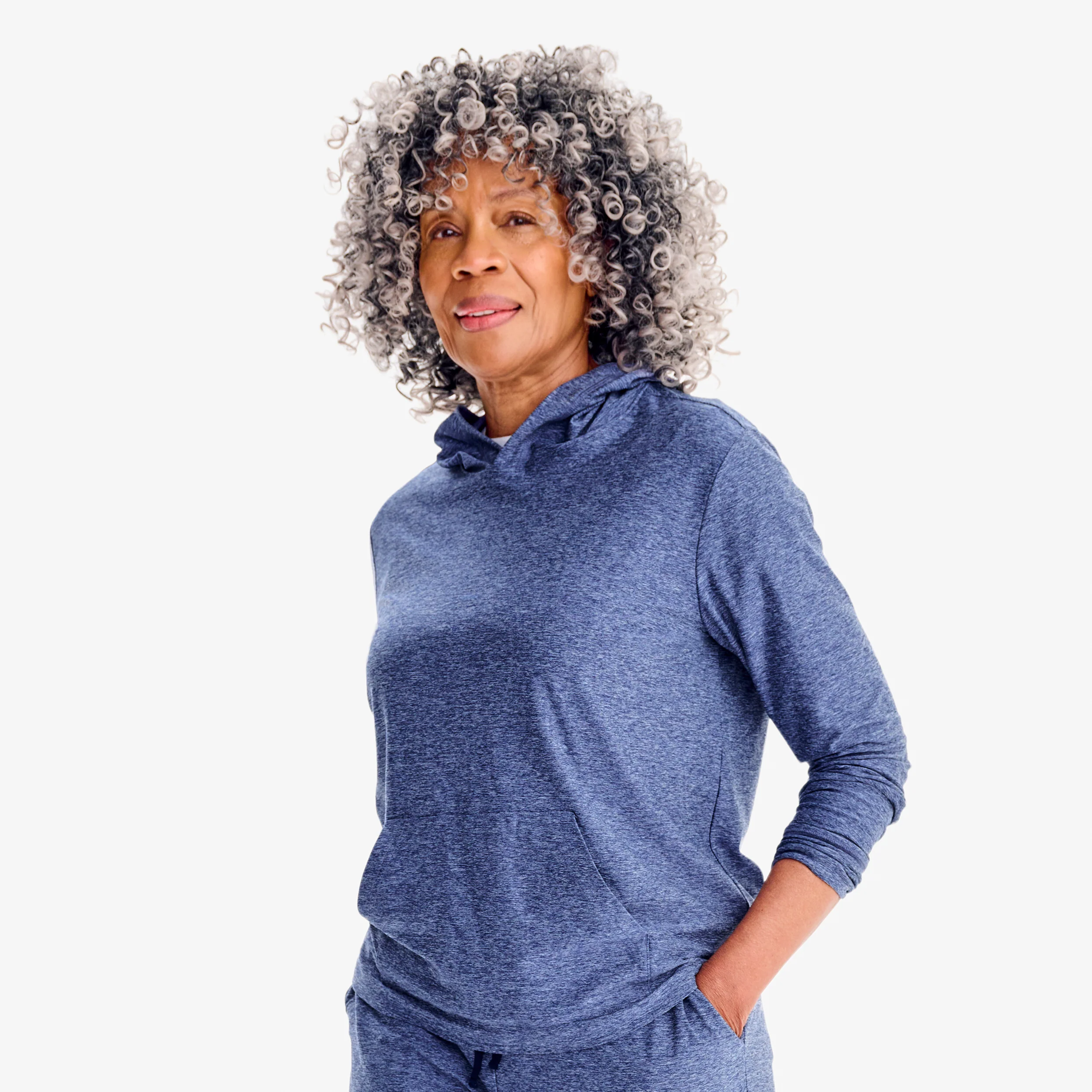 Adult FlexKnit pullover hoodie (women's fit)