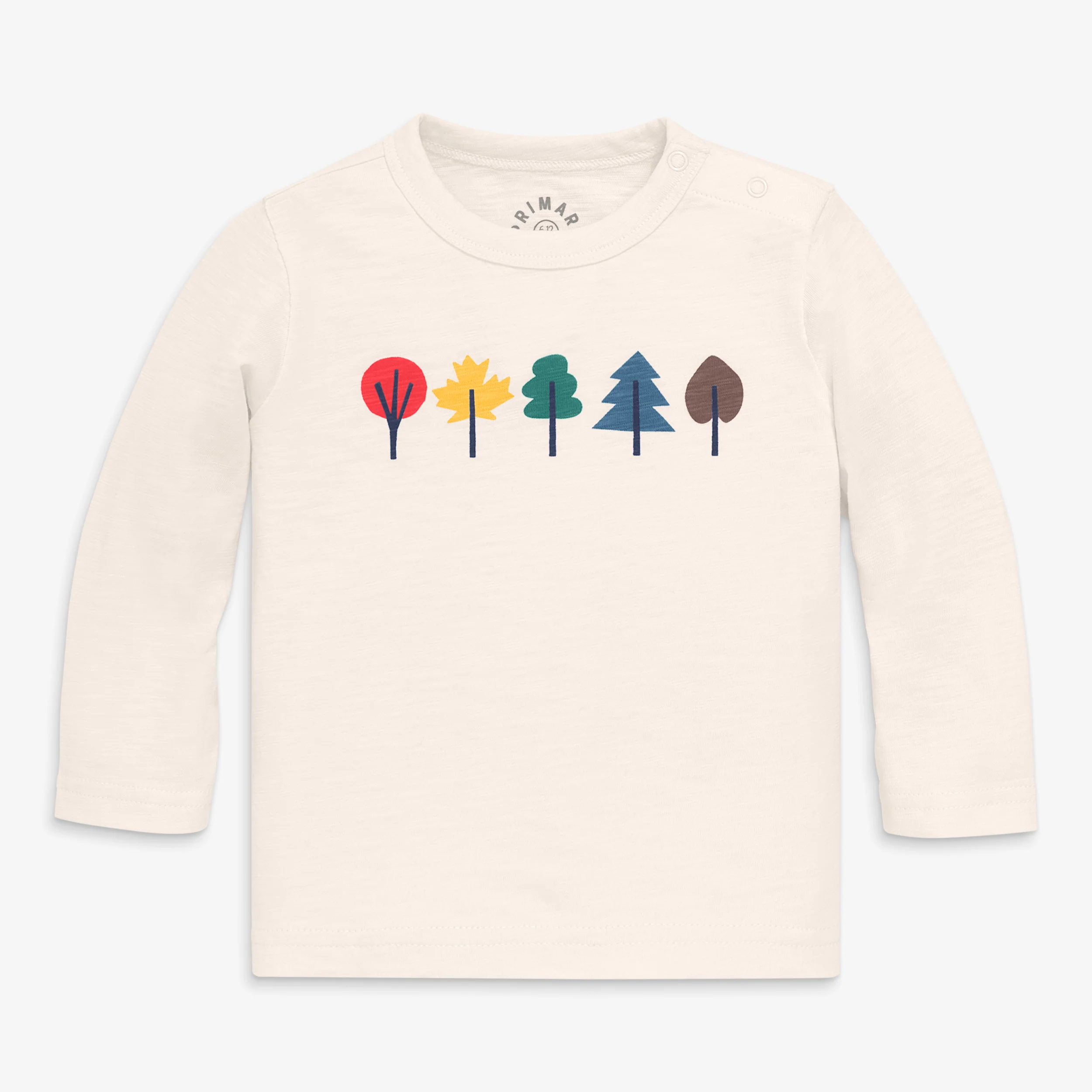 Baby long sleeve foliage tee