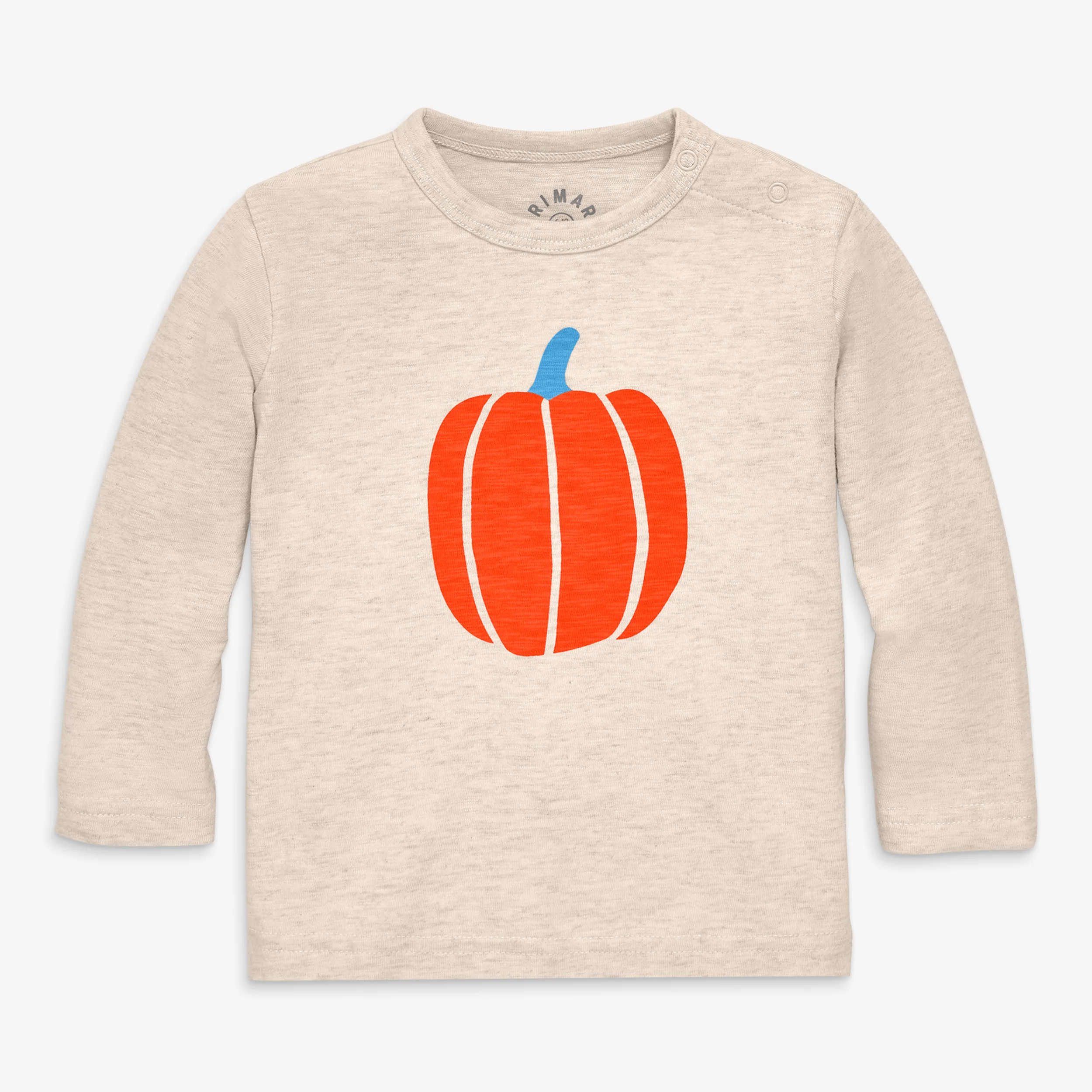 Baby long sleeve pumpkin tee