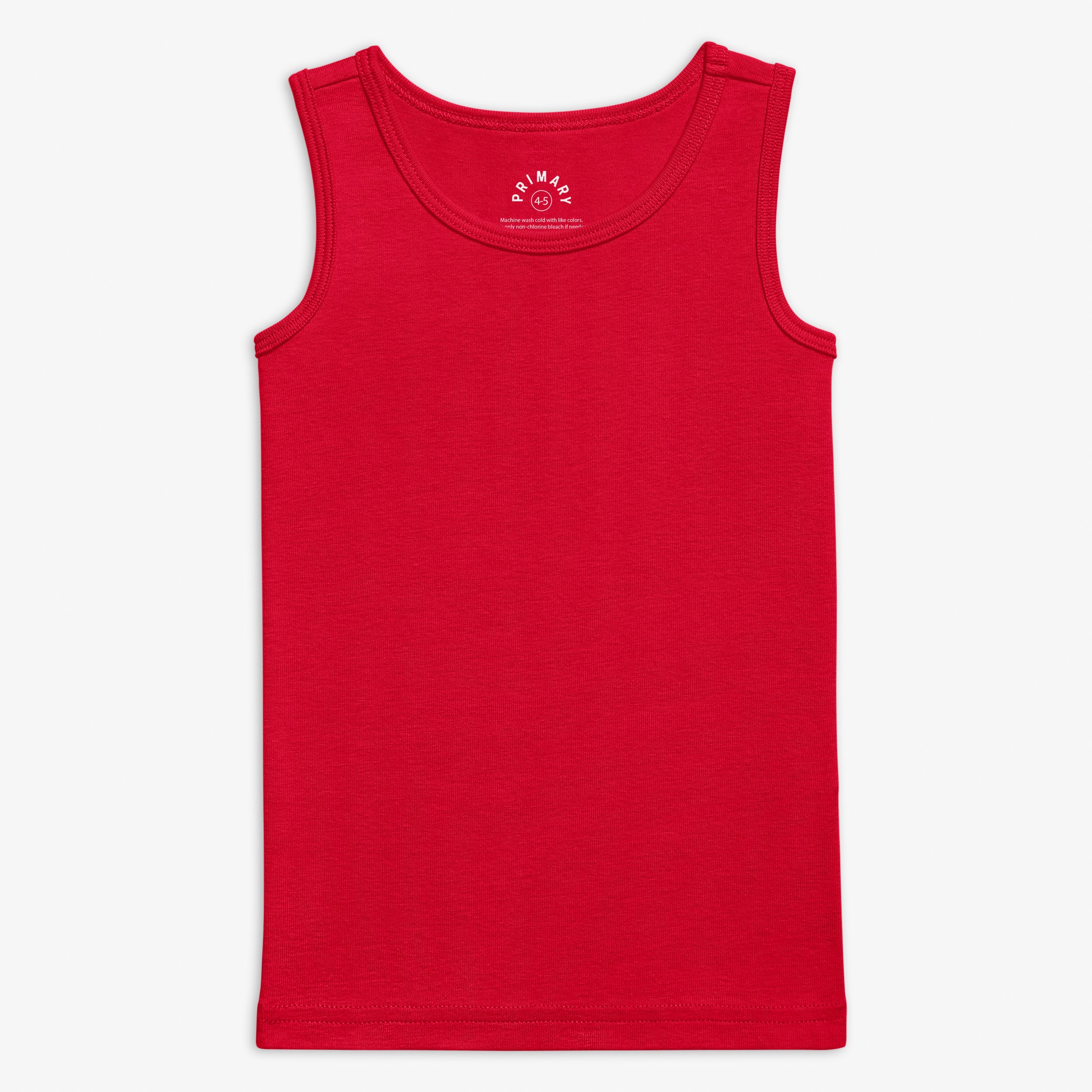 Kids organic rib tank