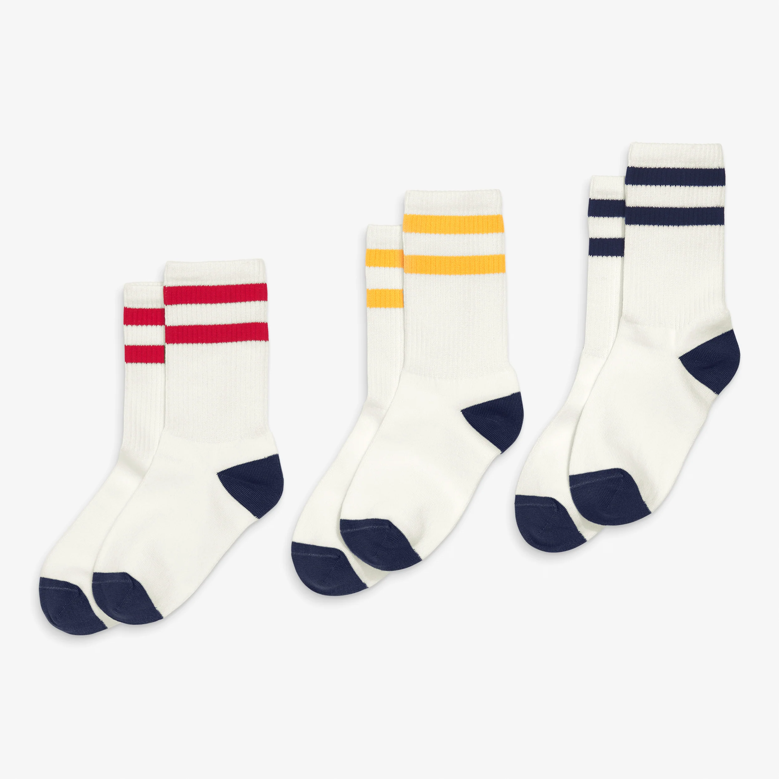 Kids athletic sock 3-pack