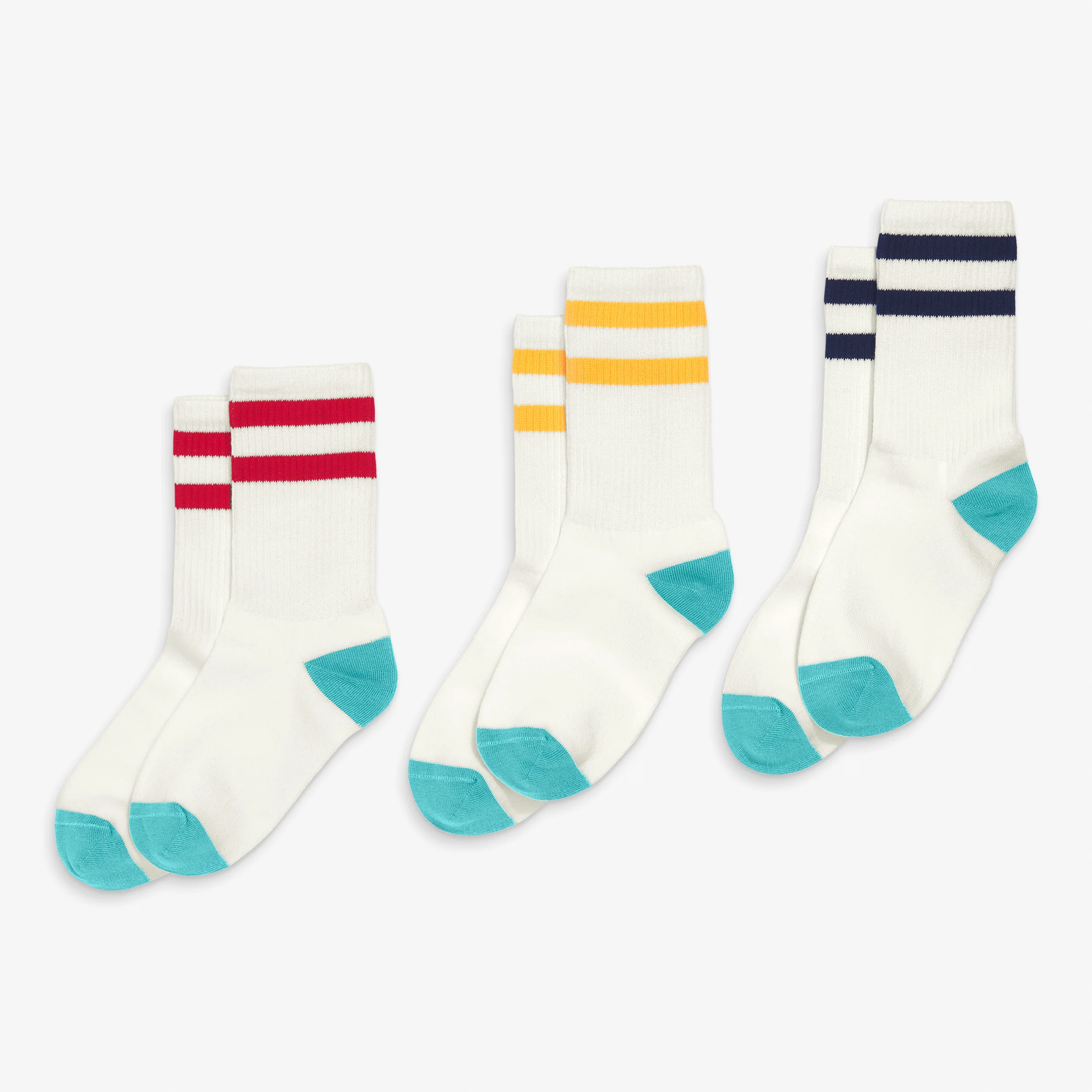 Kids athletic sock 3-pack