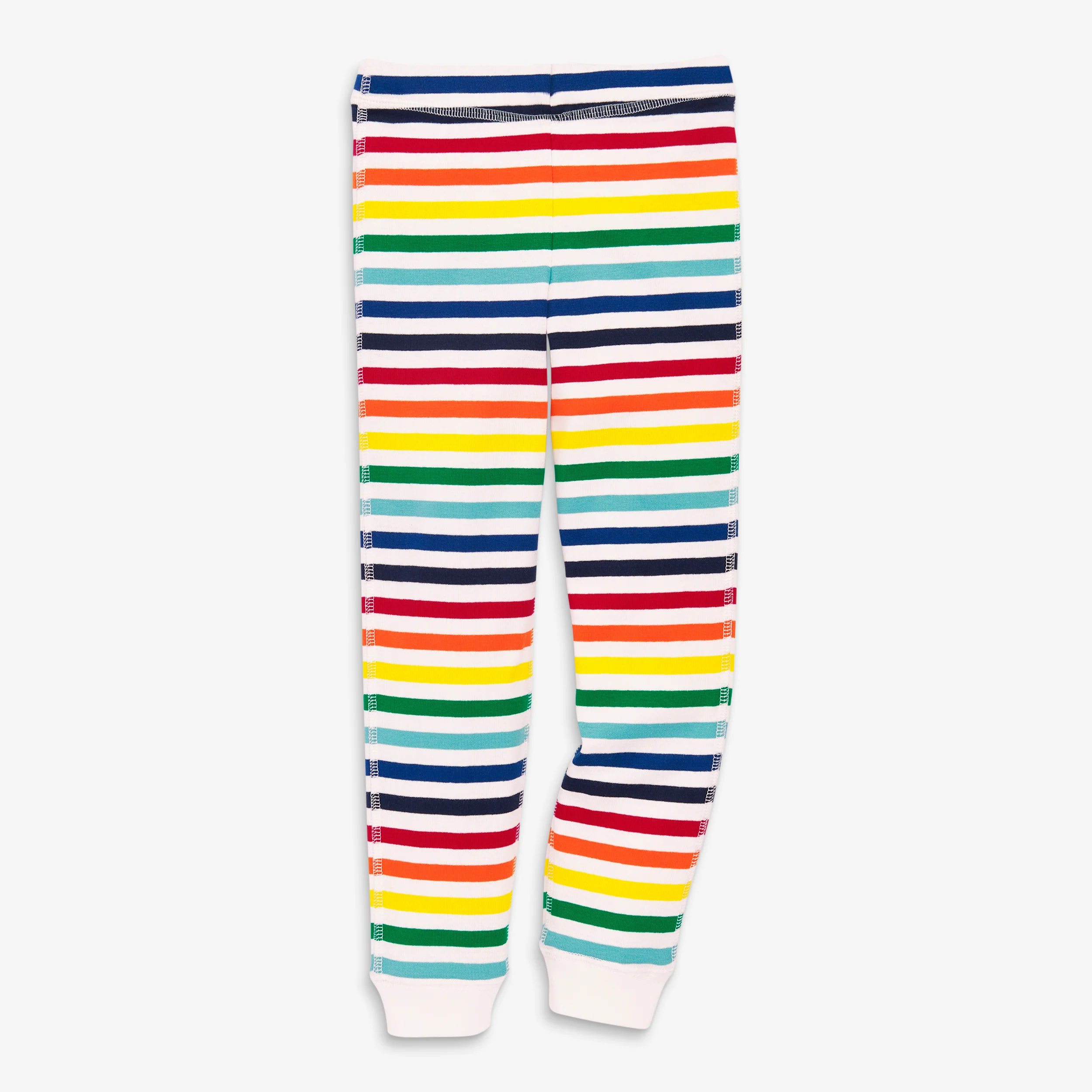 Kids organic pj pant in rainbow