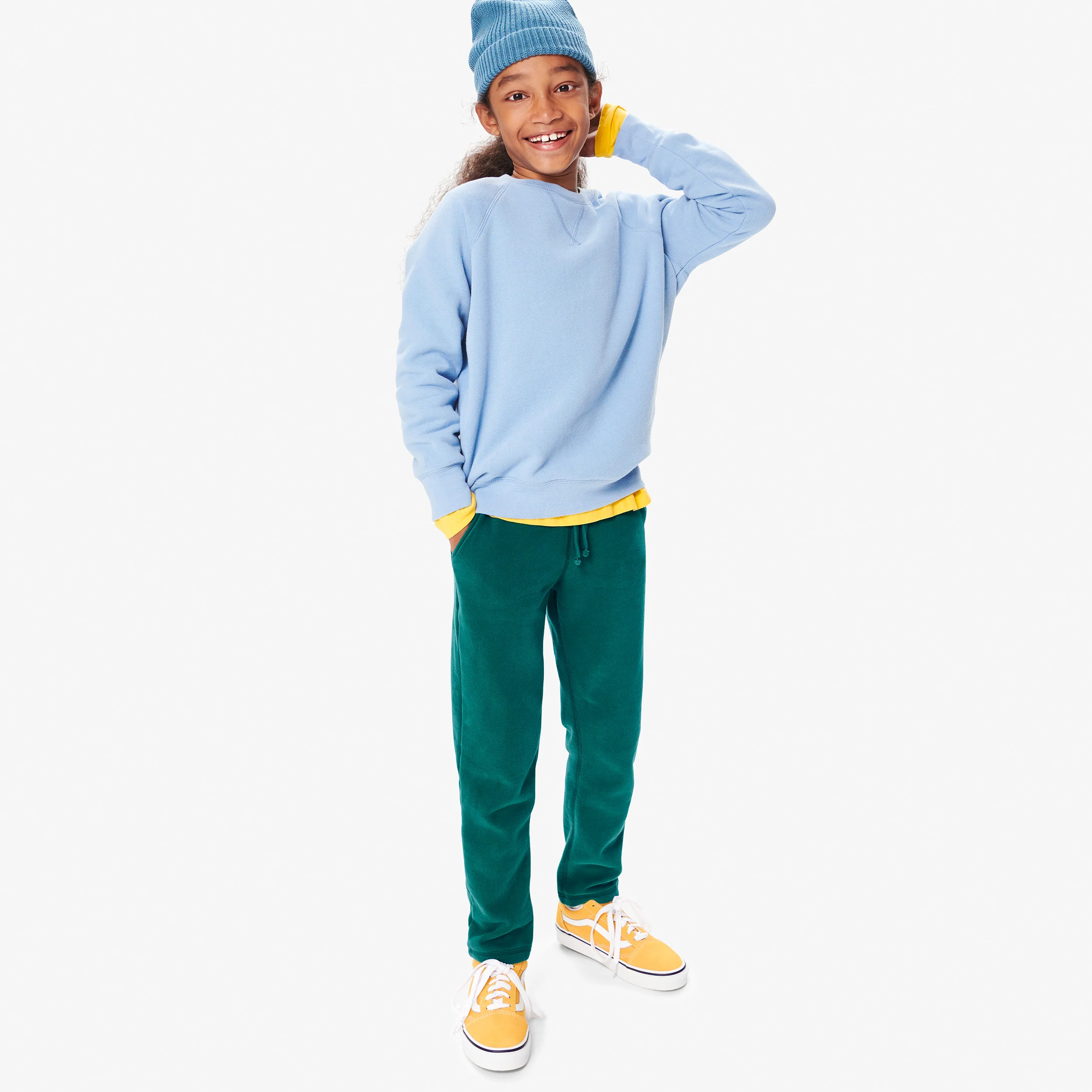Kids cozy fleece sweatpant
