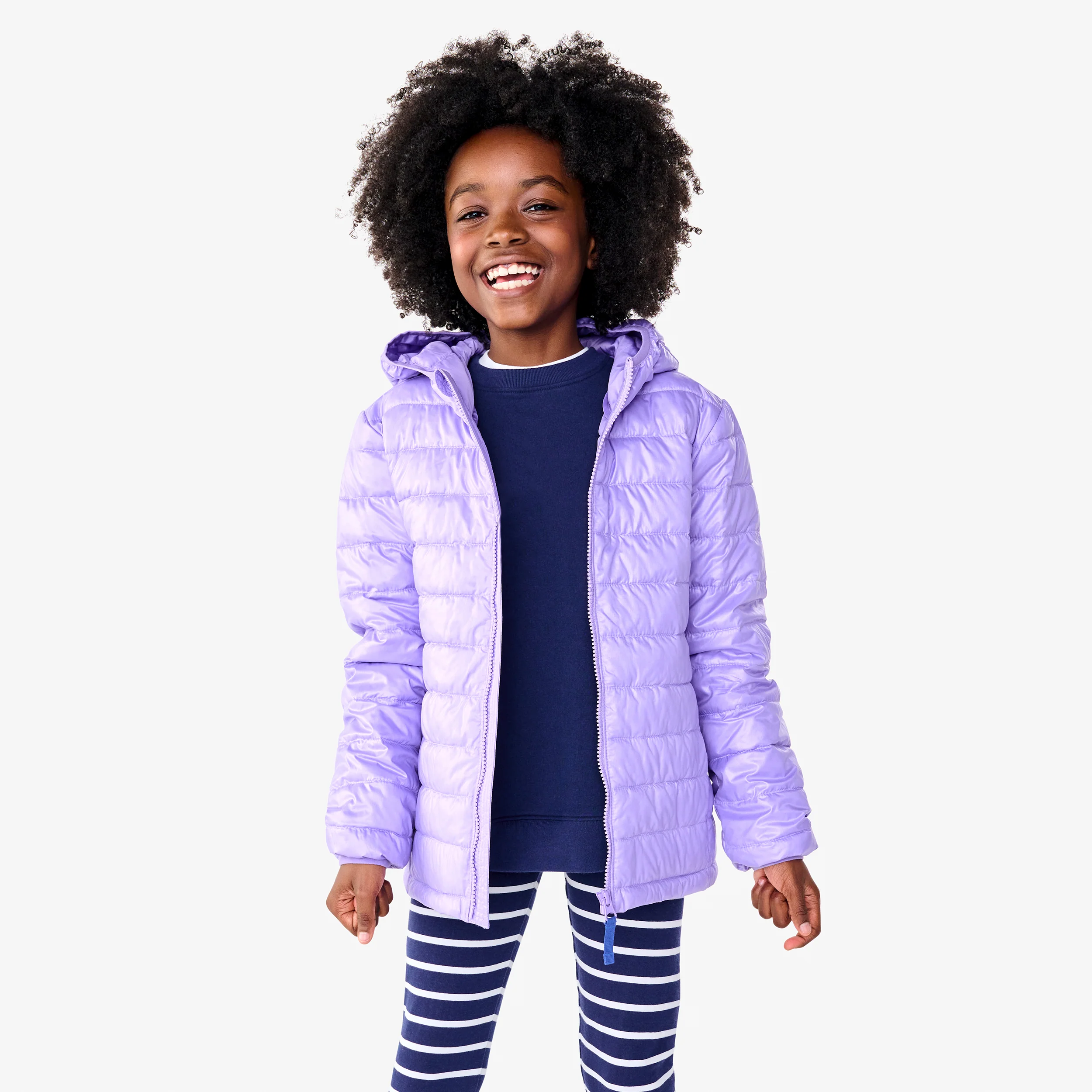 Kids lightweight puffer jacket