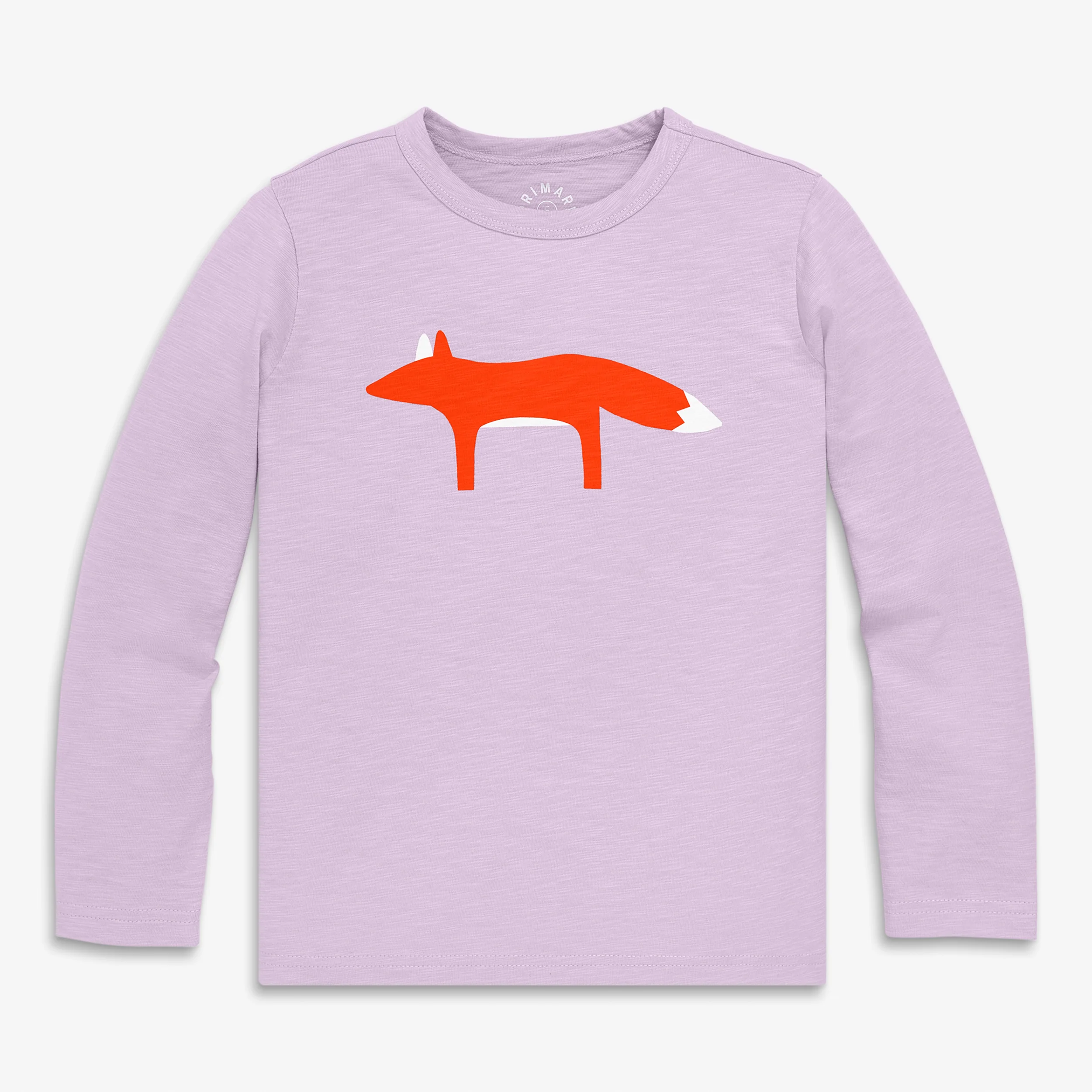 Kids long sleeve fox tee