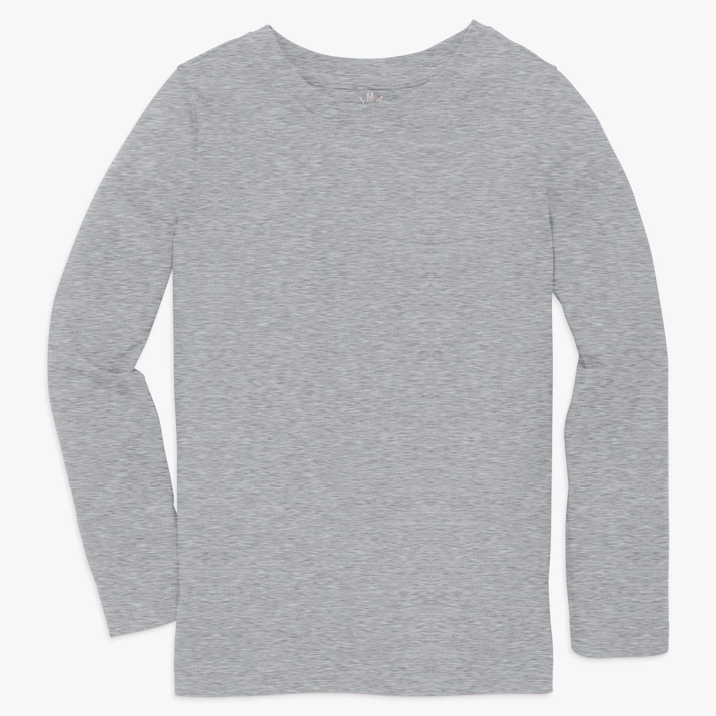 Kids long sleeve slim tee in seasonal colors
