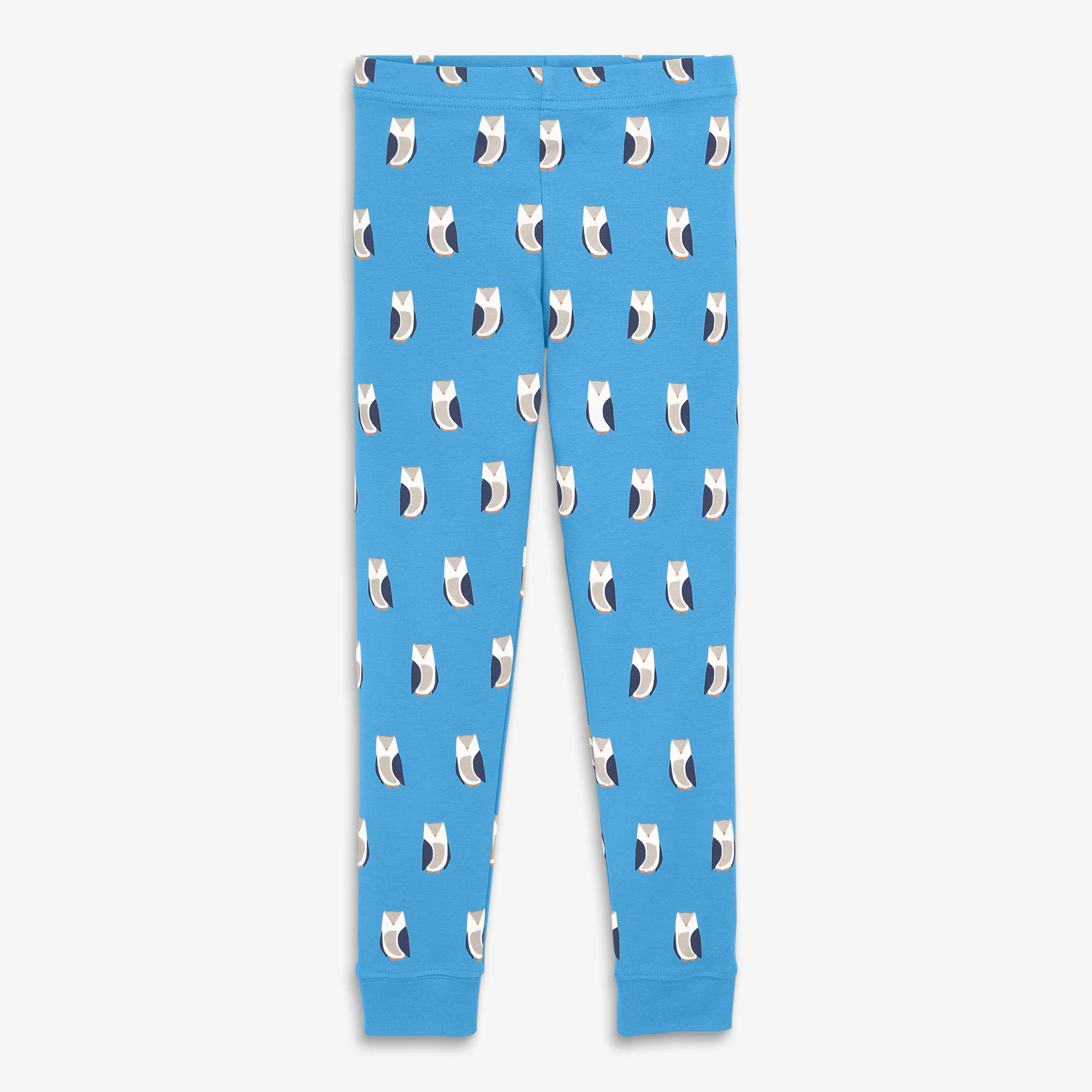 Kids organic PJ pant in night owls