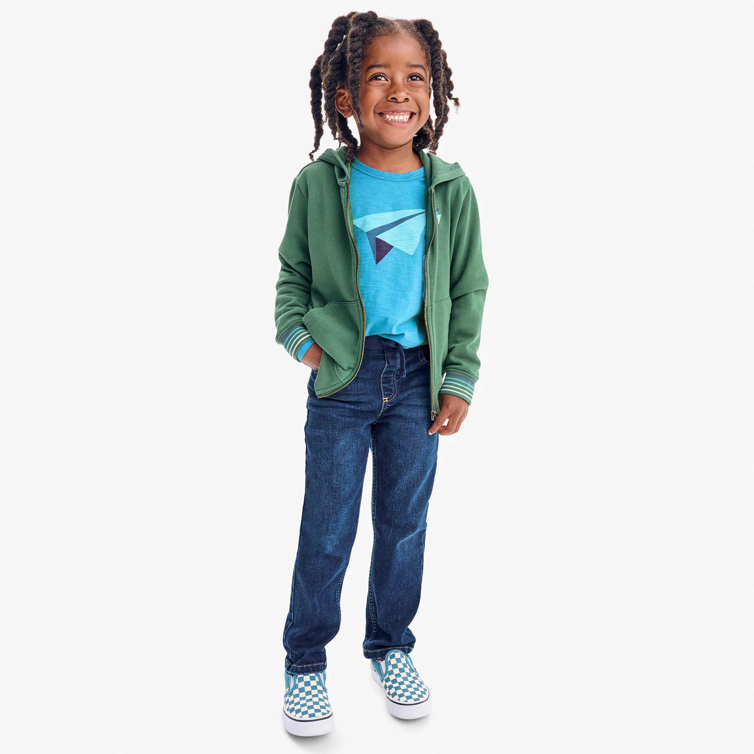 Kids pull-on jean