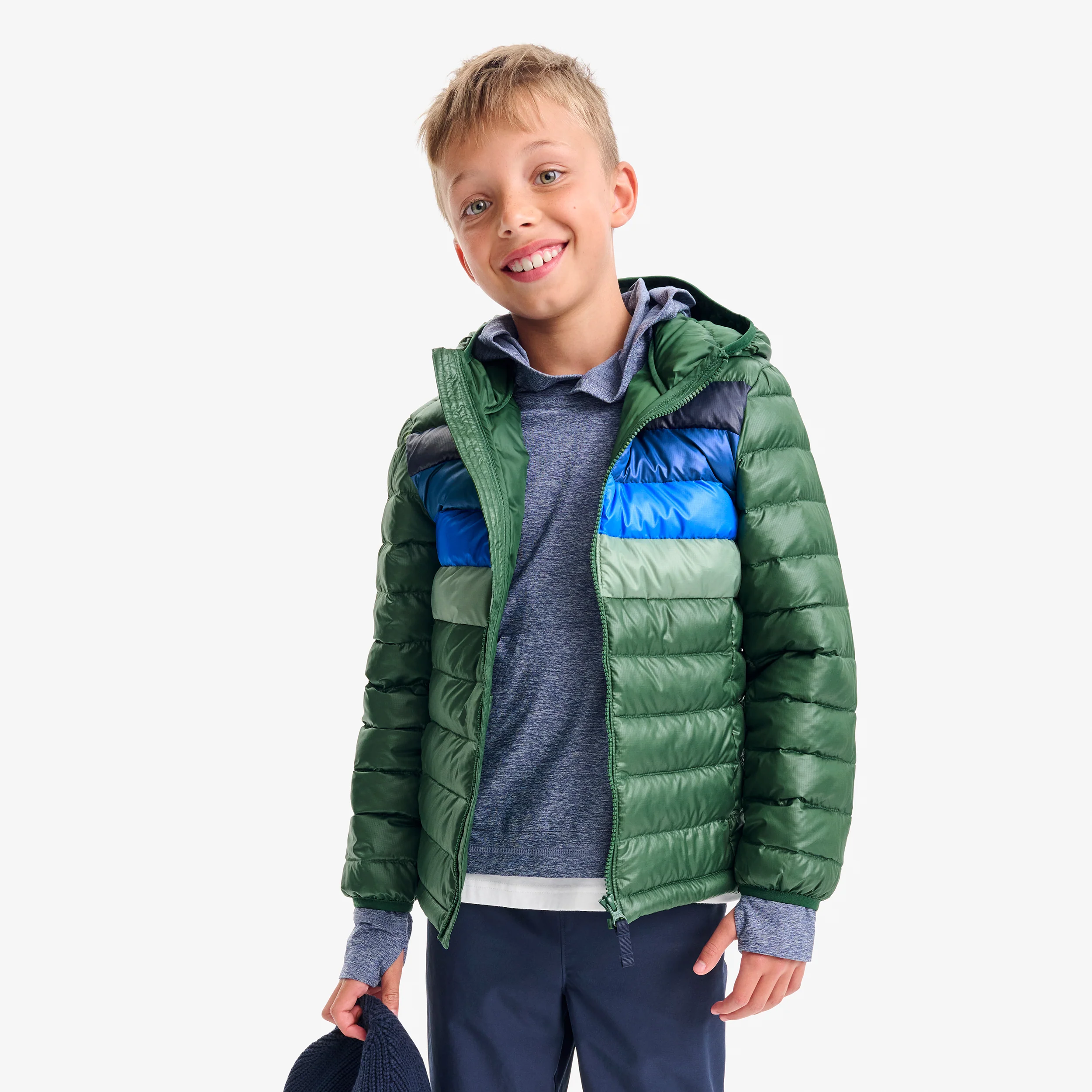 Kids stripe lightweight puffer jacket 1 31848-kids-stripe-lightweight-puffer-jacket-1.webp
