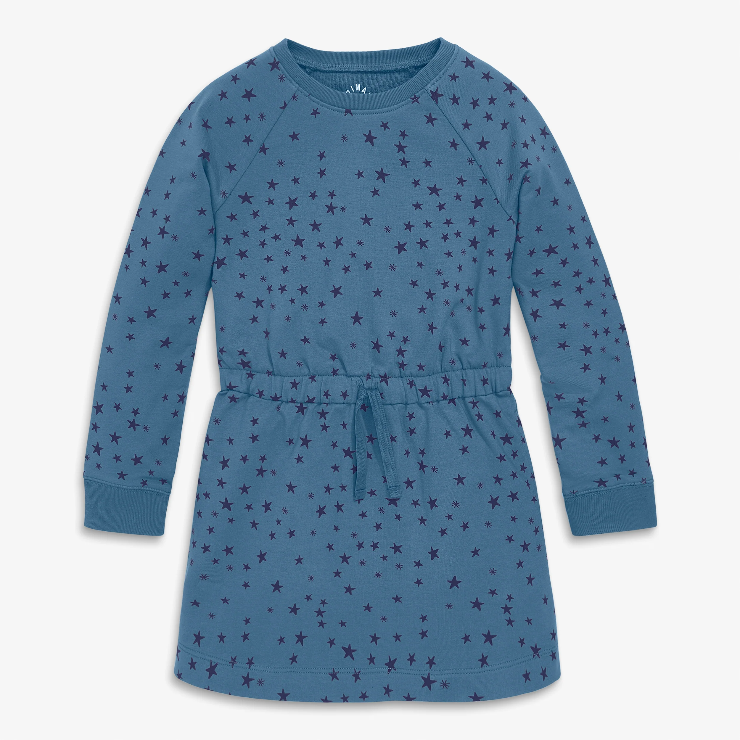 Kids sweatshirt dress in mini moonlight