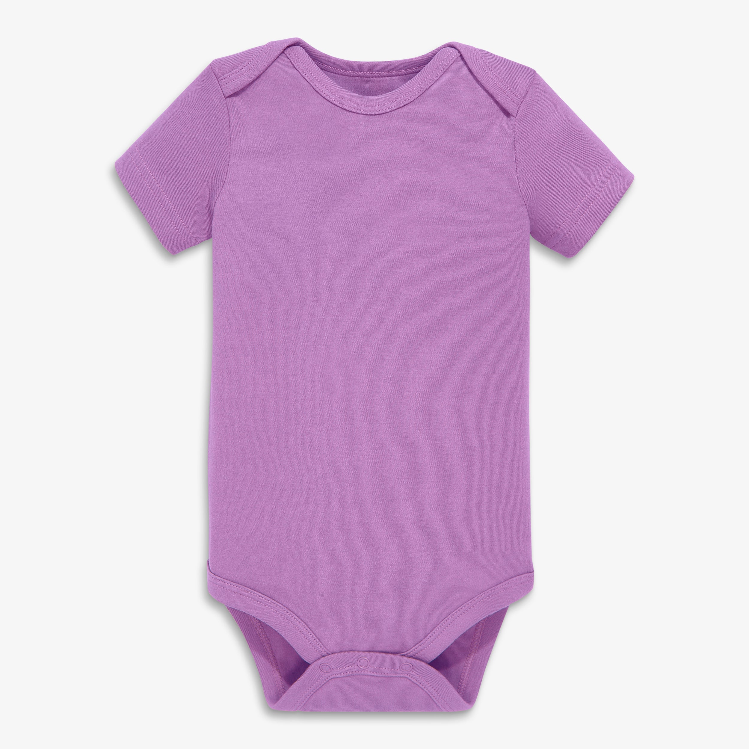 Organic short sleeve babysuit