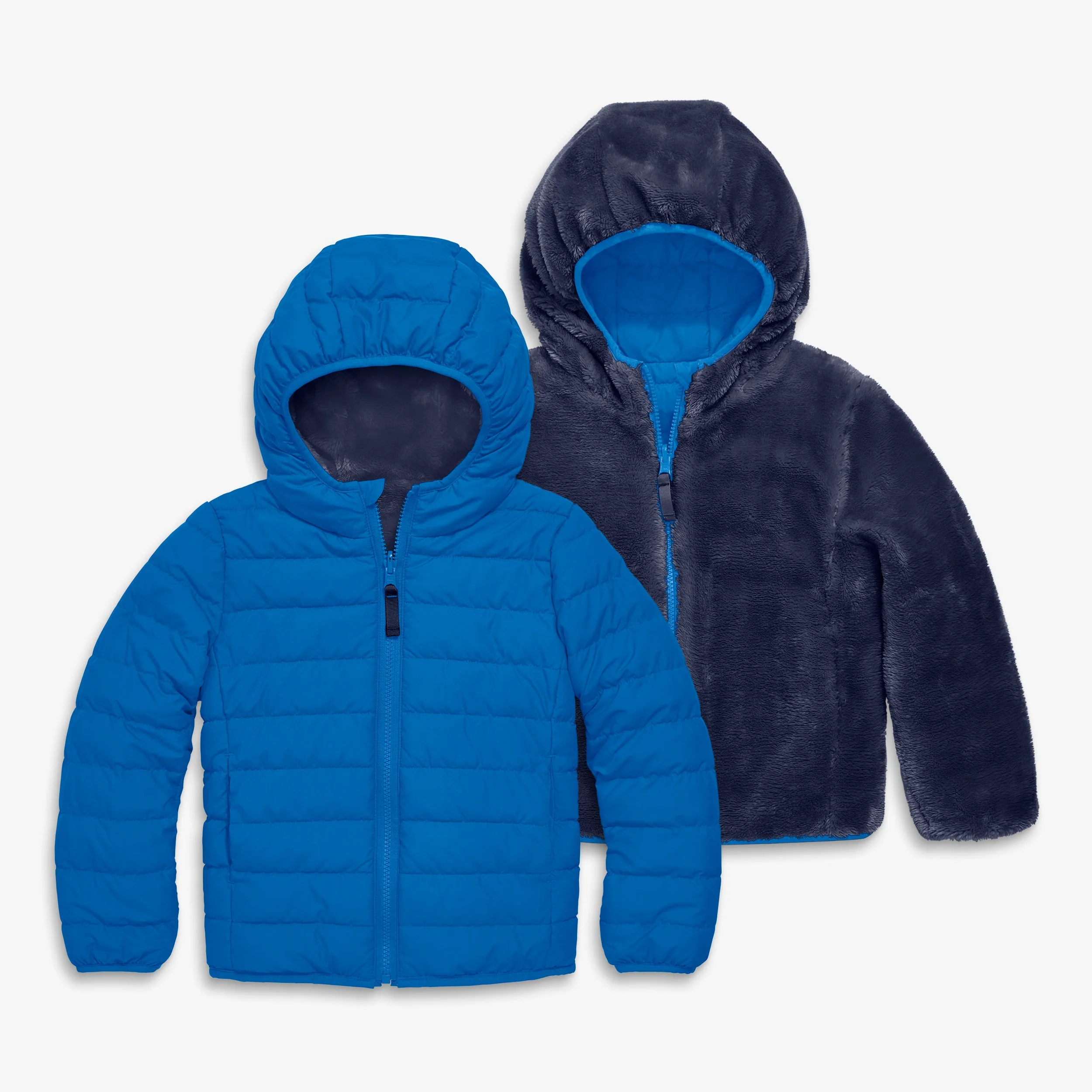 [Nordstrom] Kids Reversible Fleece Puffer Jacket