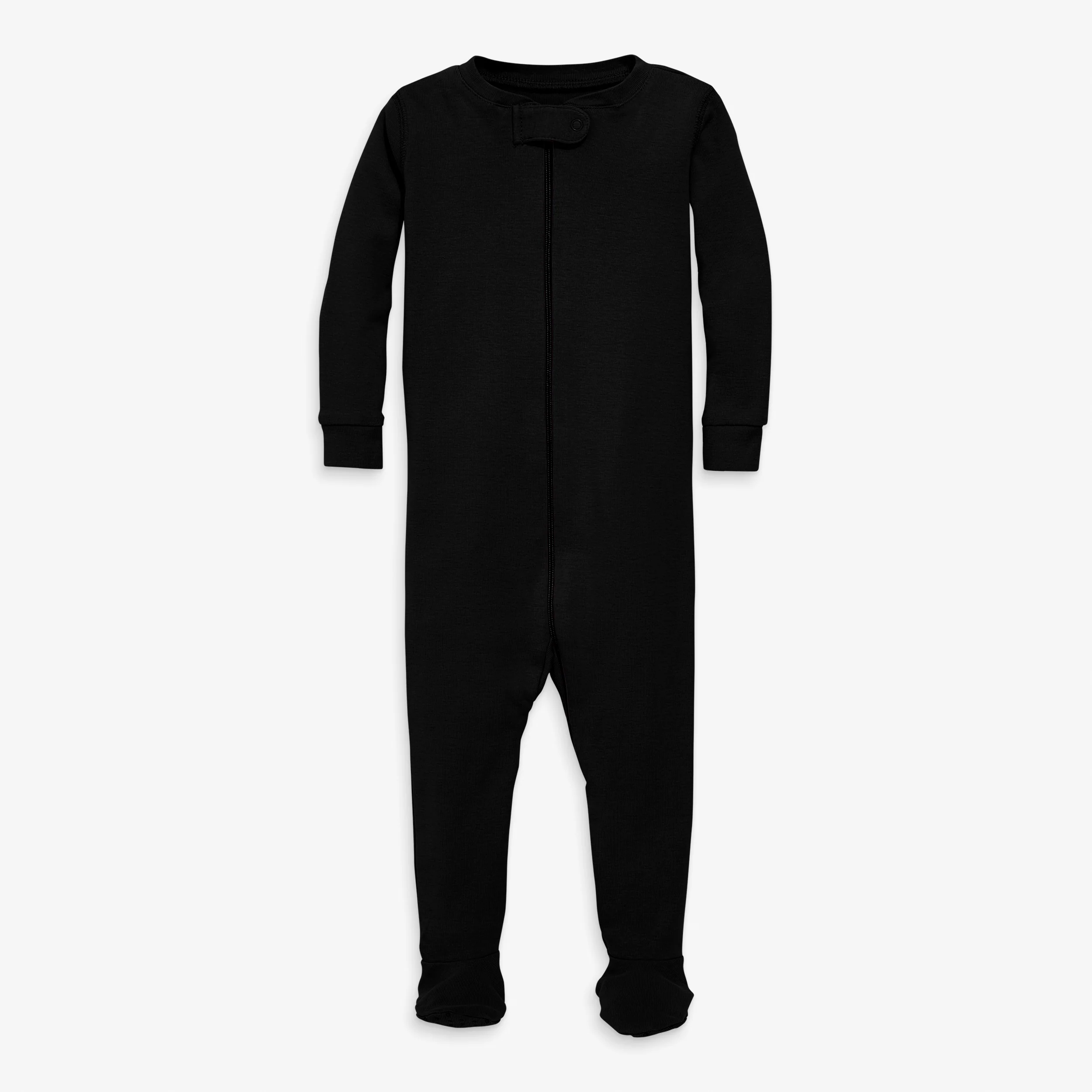 Baby organic zip footie
