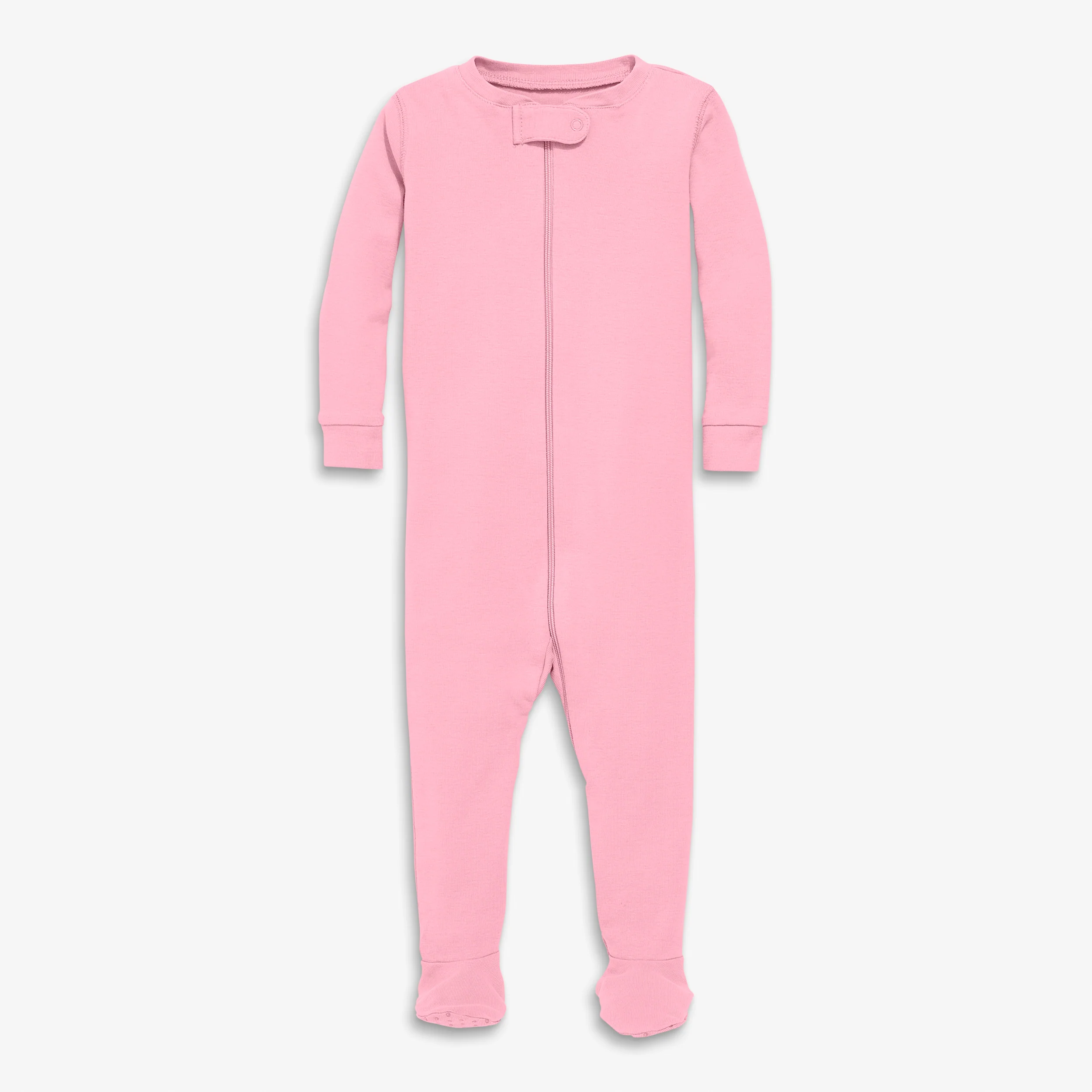 Baby organic zip footie