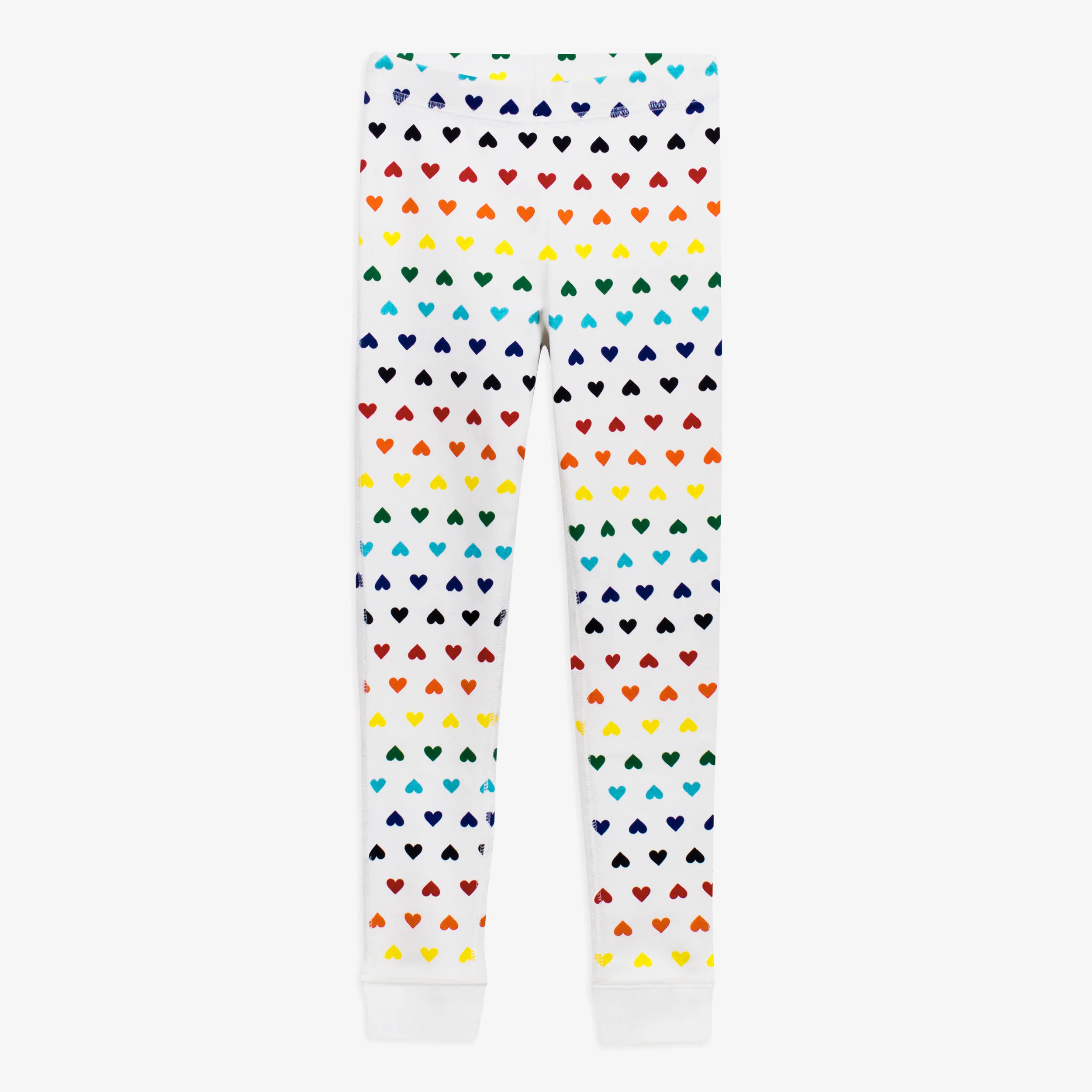 Kids pj pant in rainbow heart
