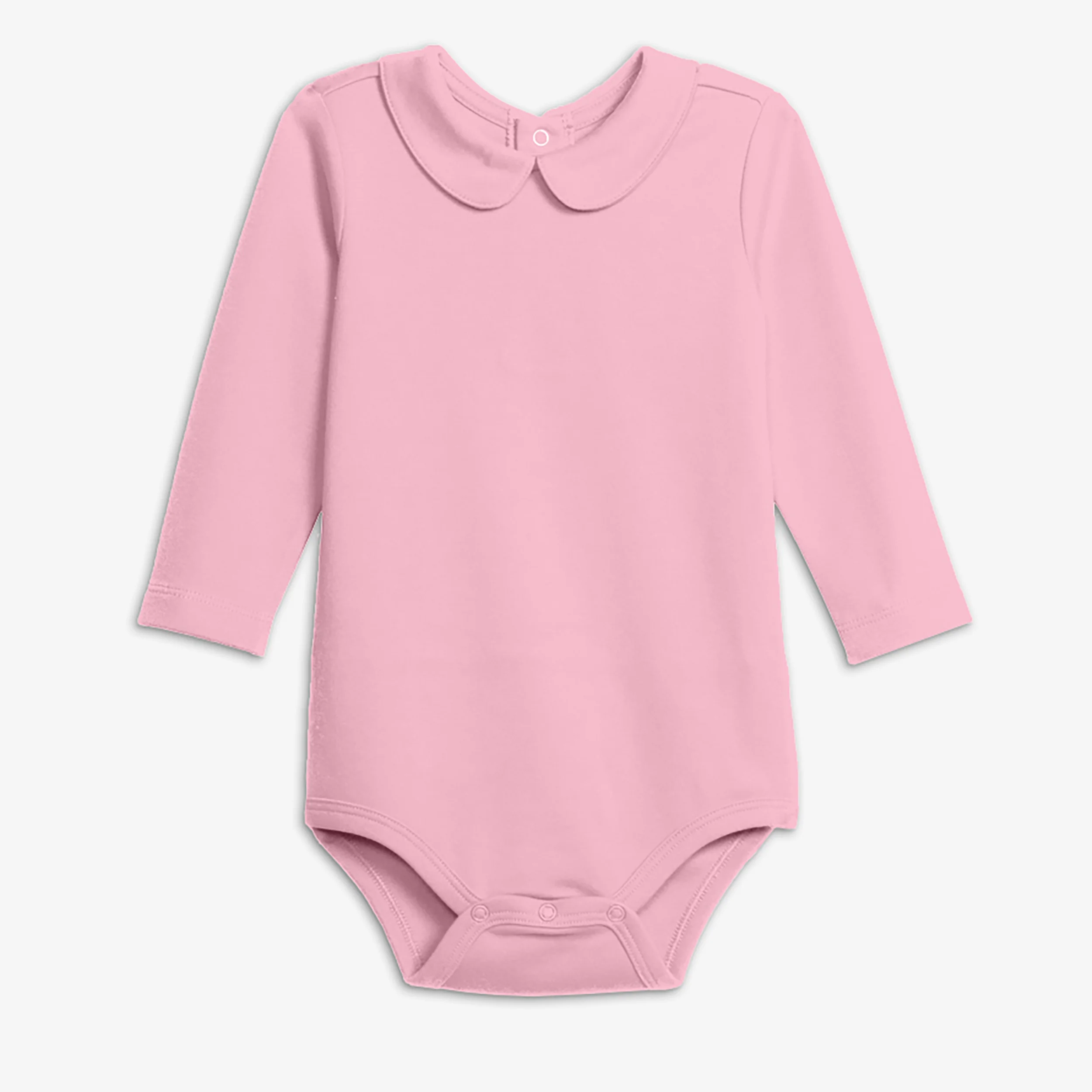 Long sleeve peter pan babysuit