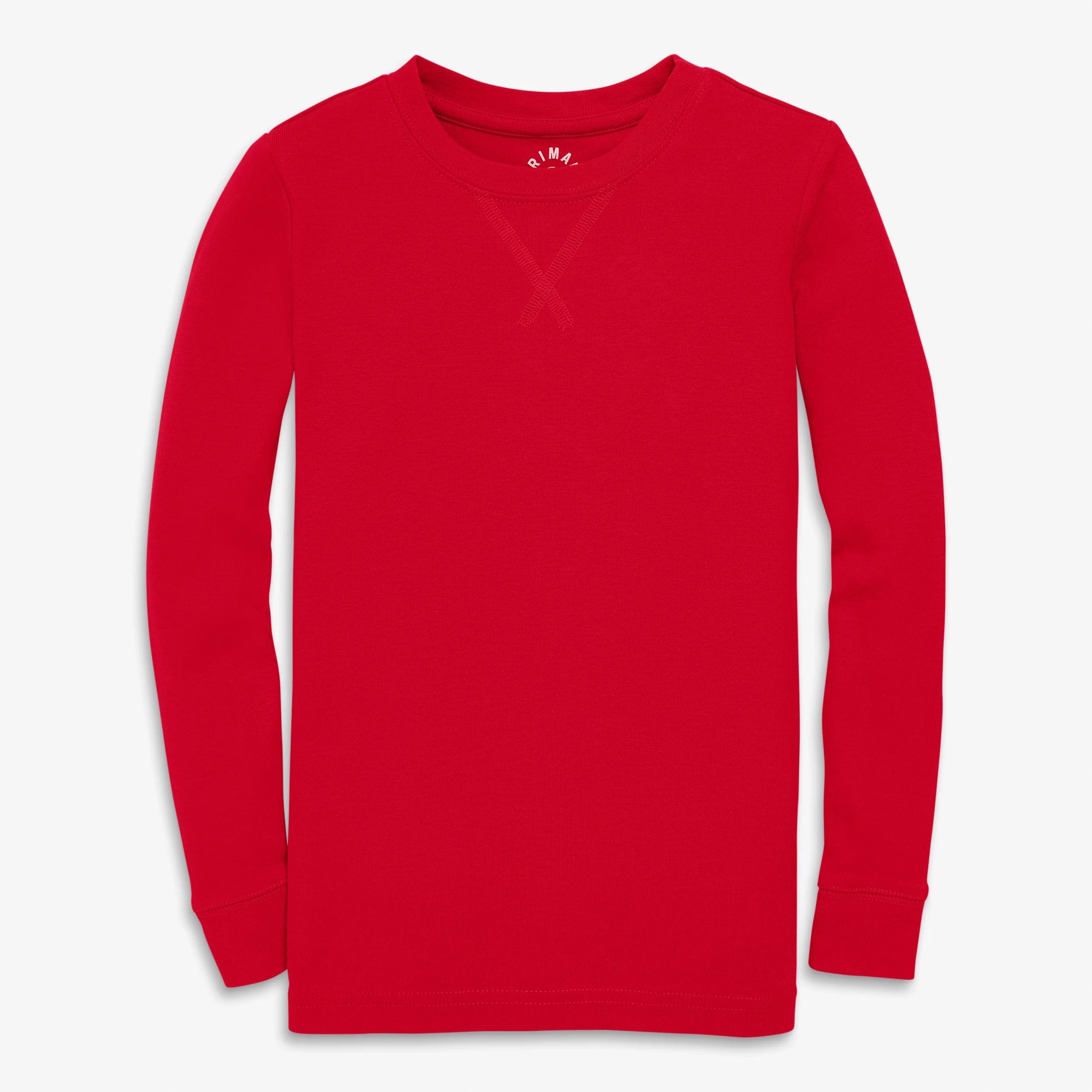 Kids organic long sleeve pj top