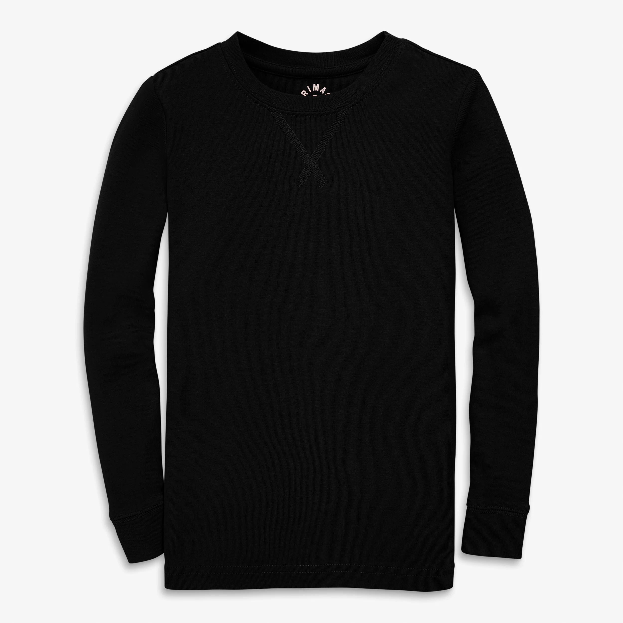 Kids organic long sleeve pj top