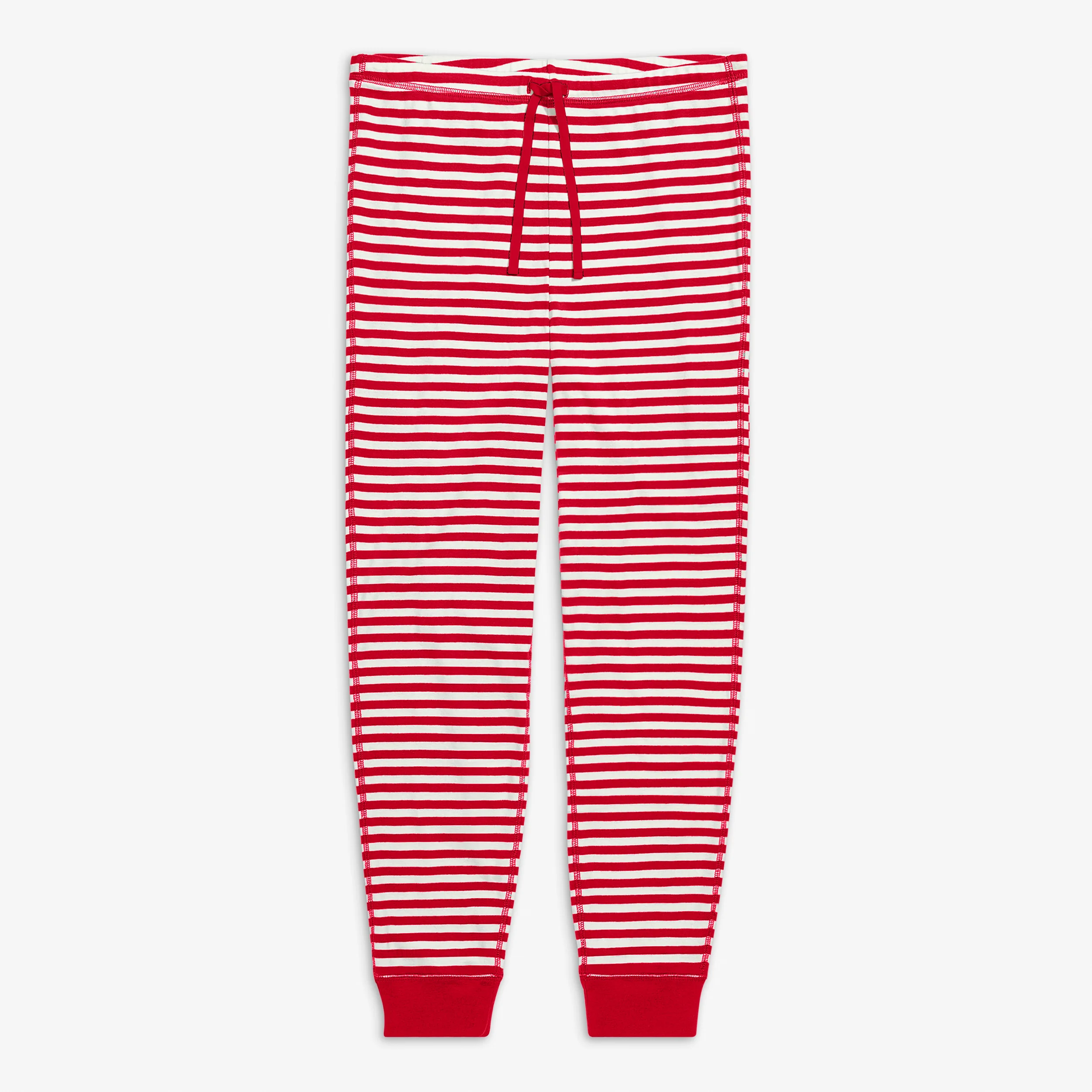 Adult organic pj pant in stripe (unisex fit)