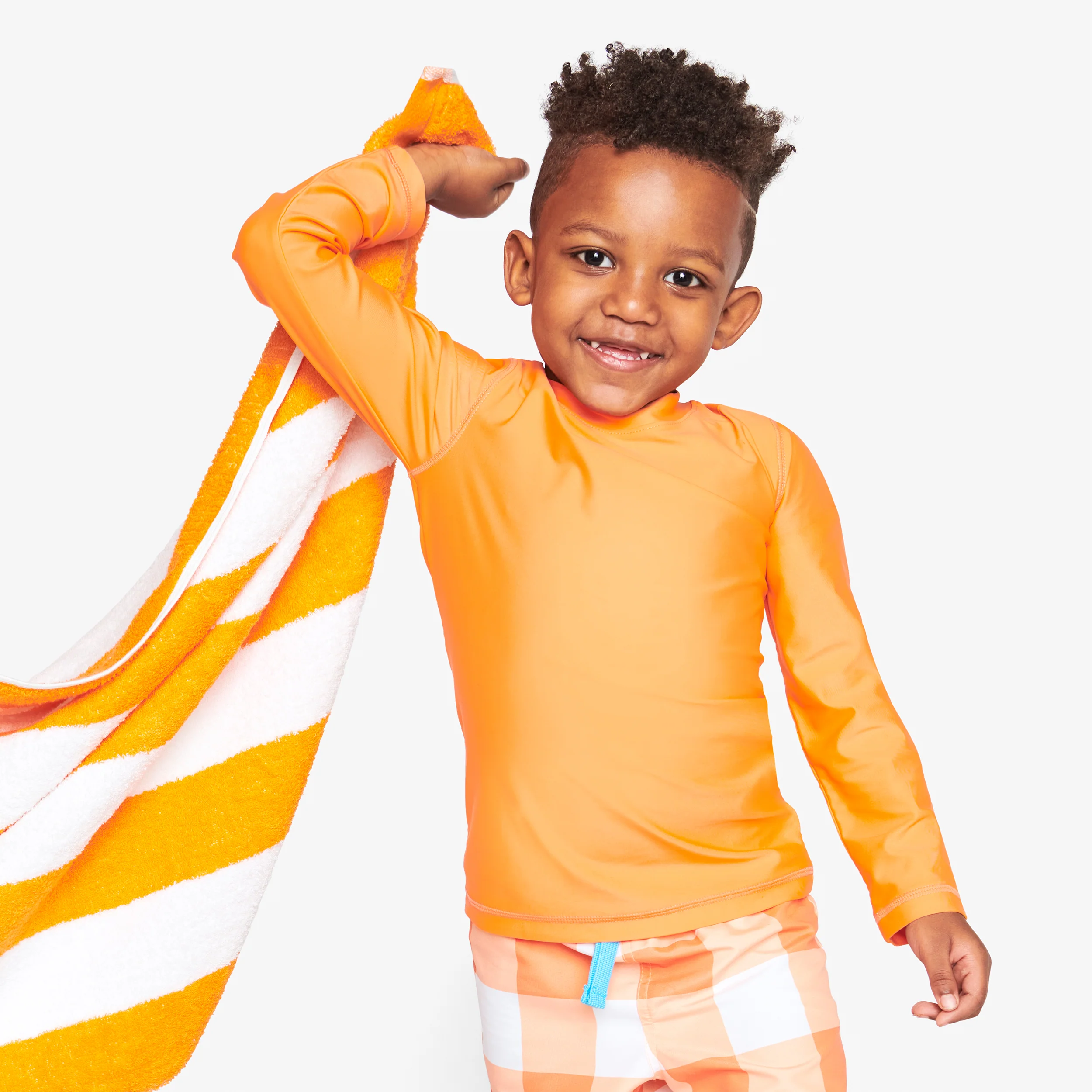 Kids long sleeve rash guard