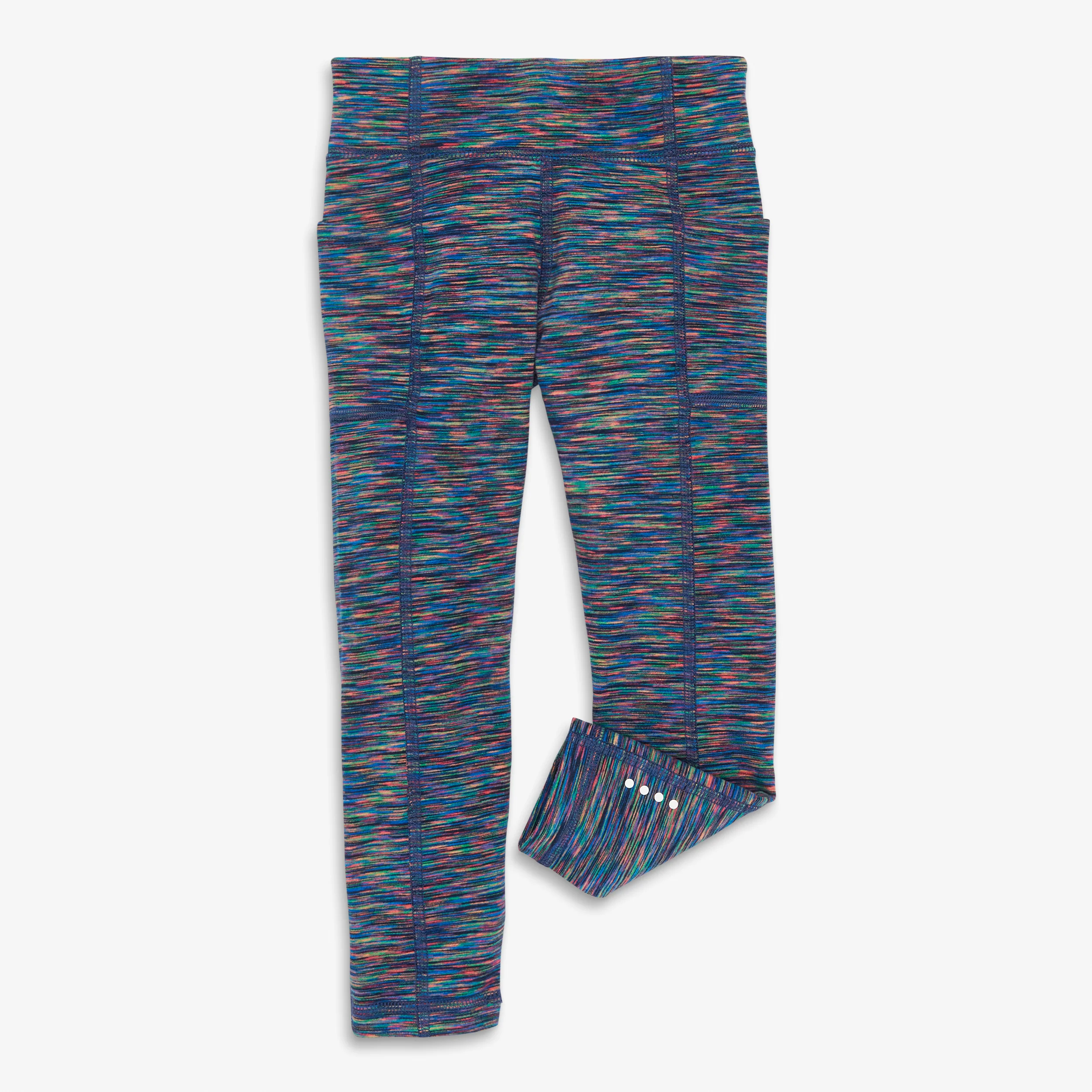 Kids active pocket legging in spacedye
